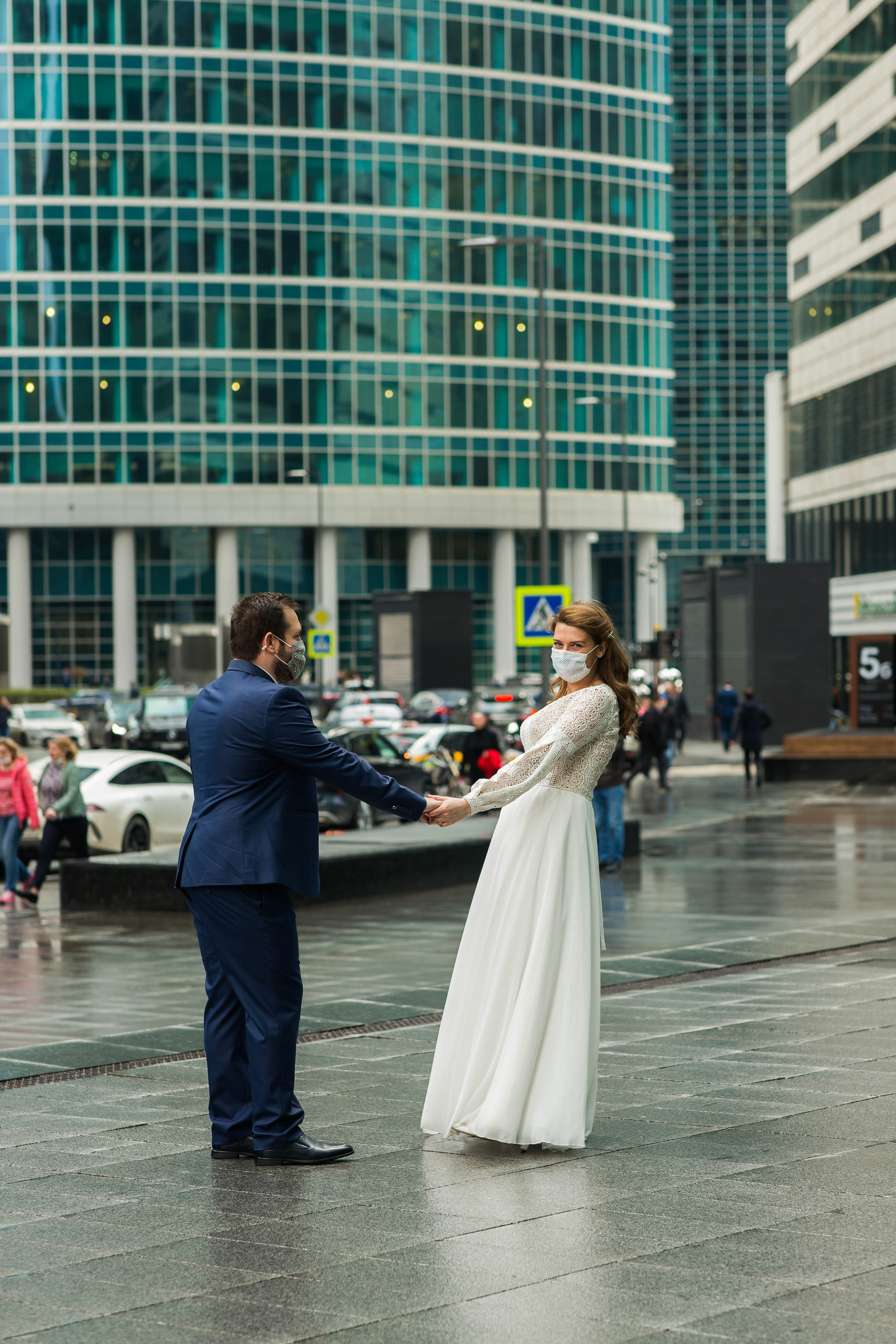 Свадьба в Москва-сити. Семейный и портретный фотограф в Москве Елена Флегант