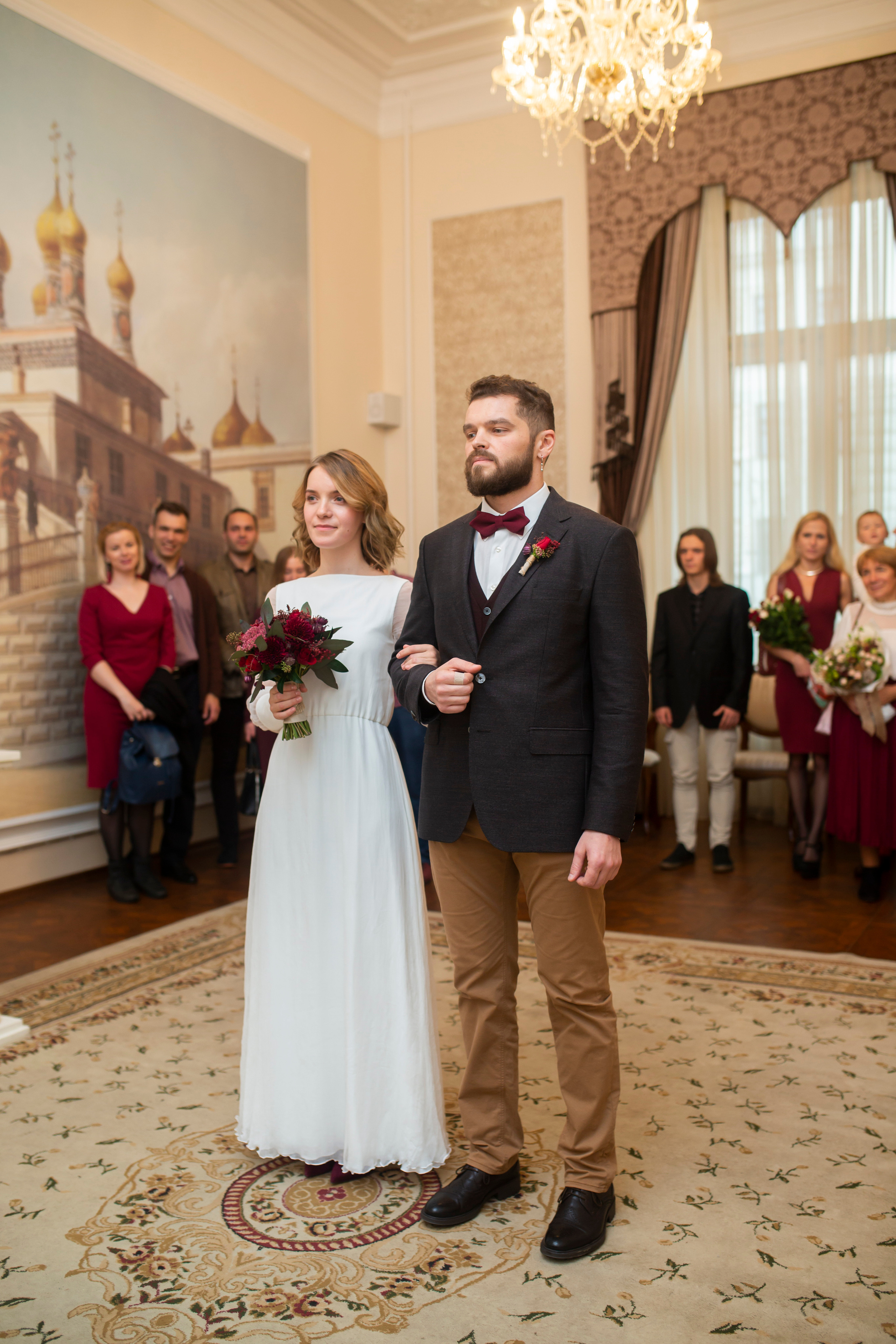 Осенняя свадьба в дождь. Семейный и портретный фотограф в Москве Елена Флегант