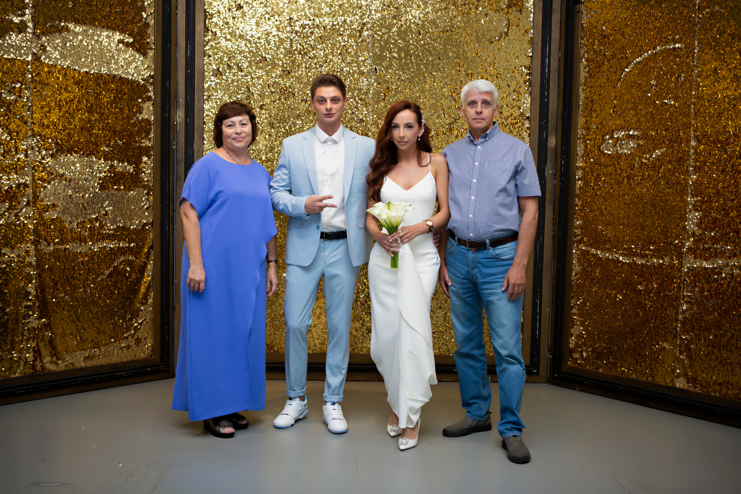 Свадебная съёмка в студии. Семейный и портретный фотограф в Москве Елена Флегант