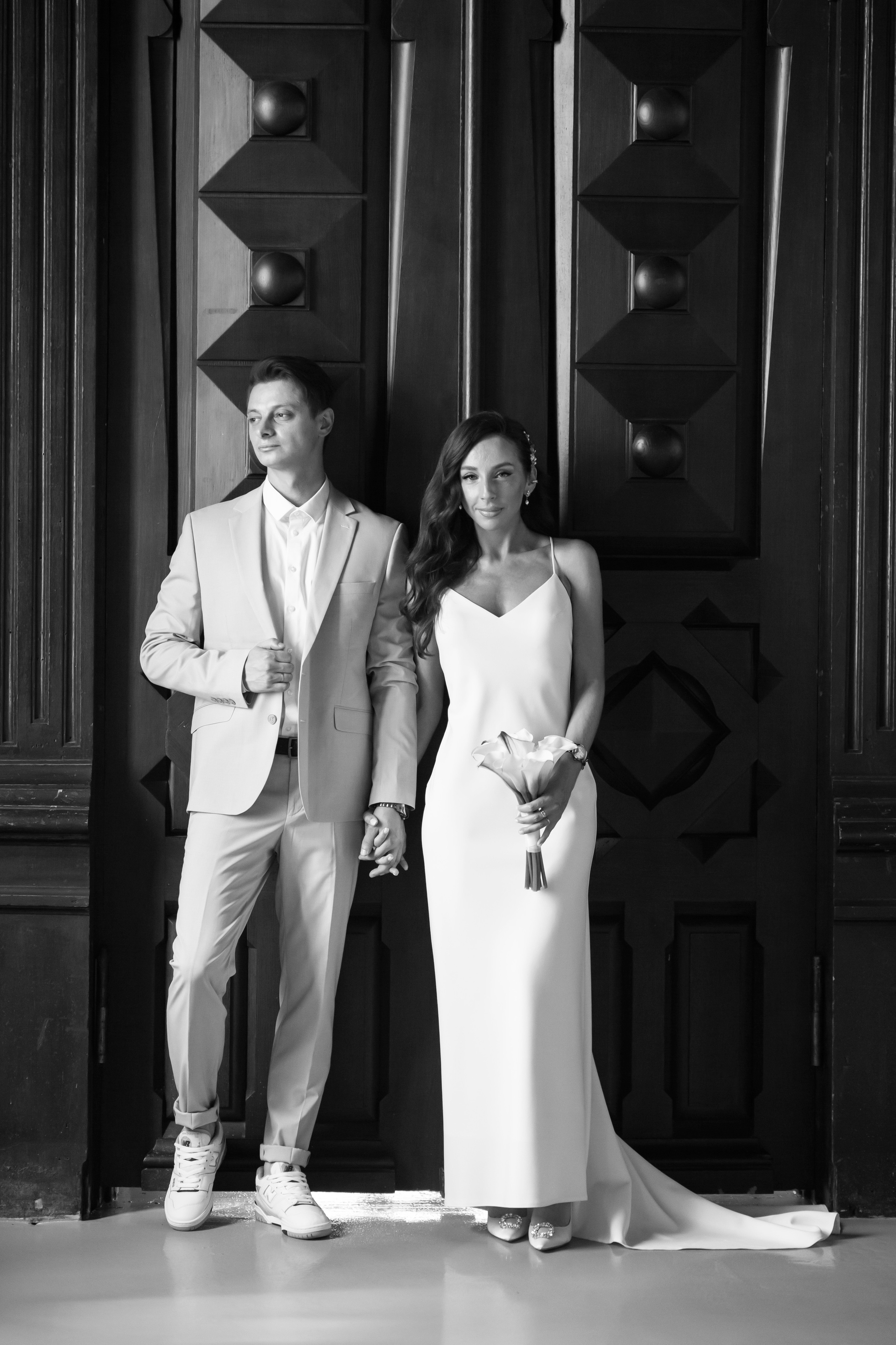 Свадебная съёмка в студии. Семейный и портретный фотограф в Москве Елена Флегант