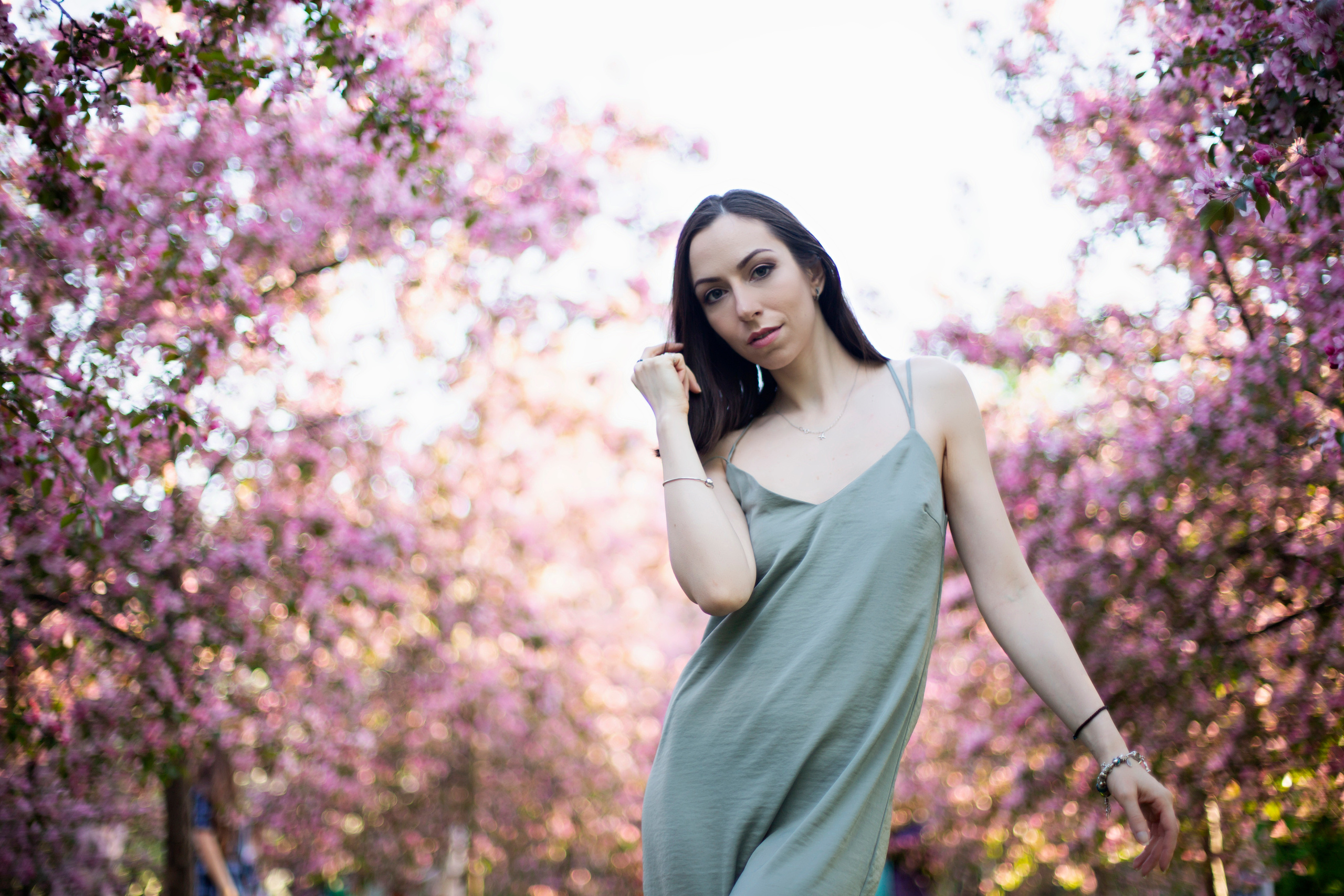 Весенняя фотосессия в цветах. Семейный и портретный фотограф в Москве Елена Флегант