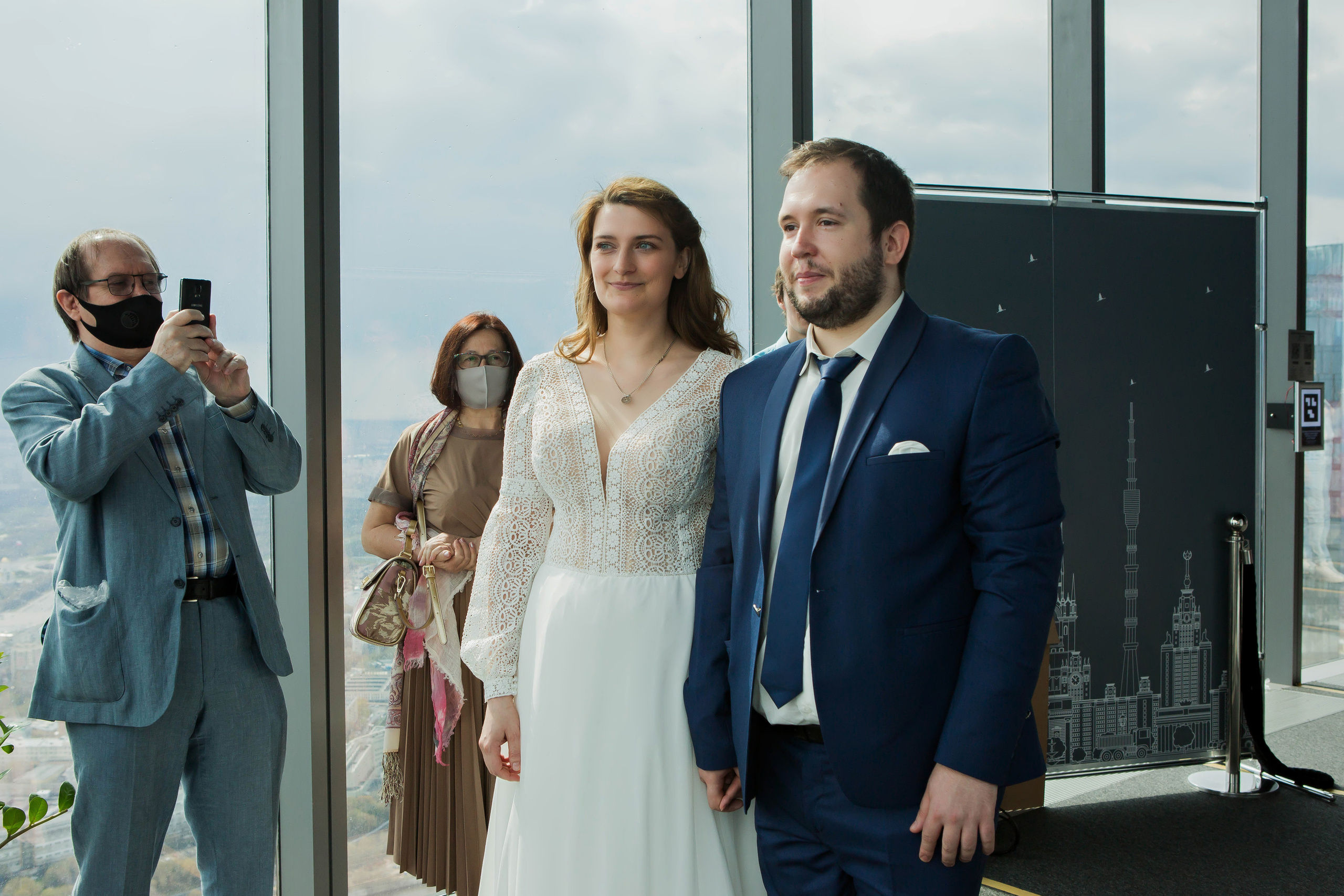 Свадьба в Москва-сити. Семейный и портретный фотограф в Москве Елена Флегант
