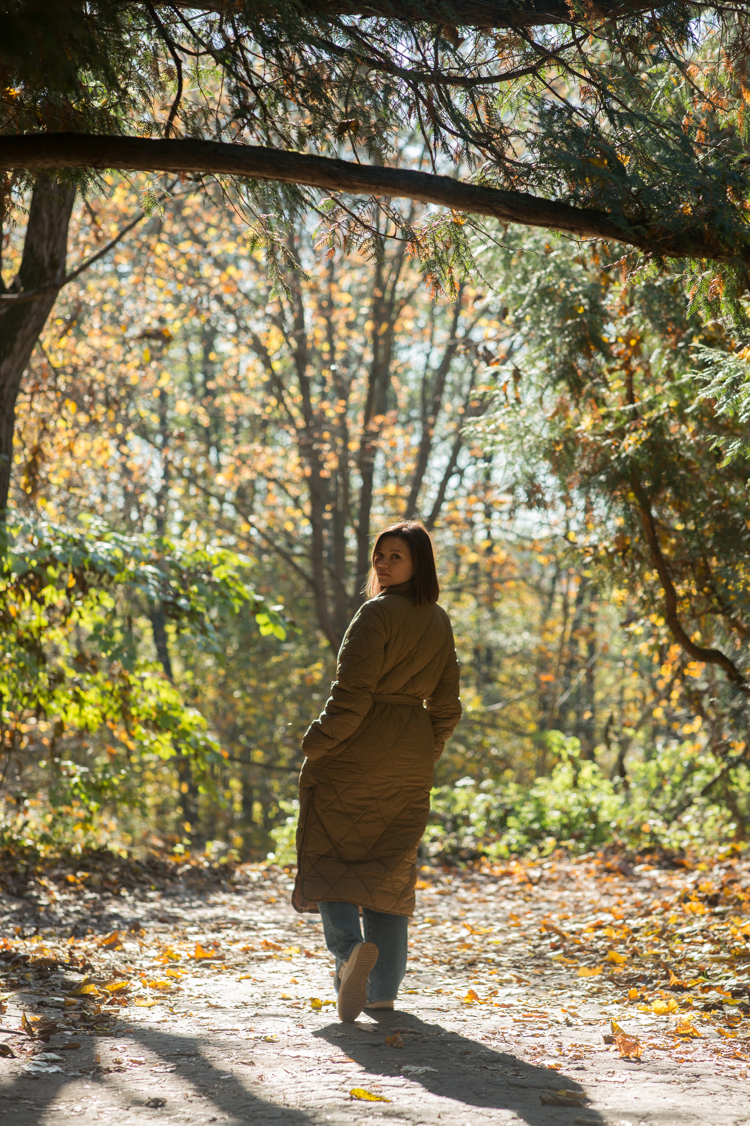 Осенняя фотосессия в парке. Семейный и портретный фотограф в Москве Елена Флегант