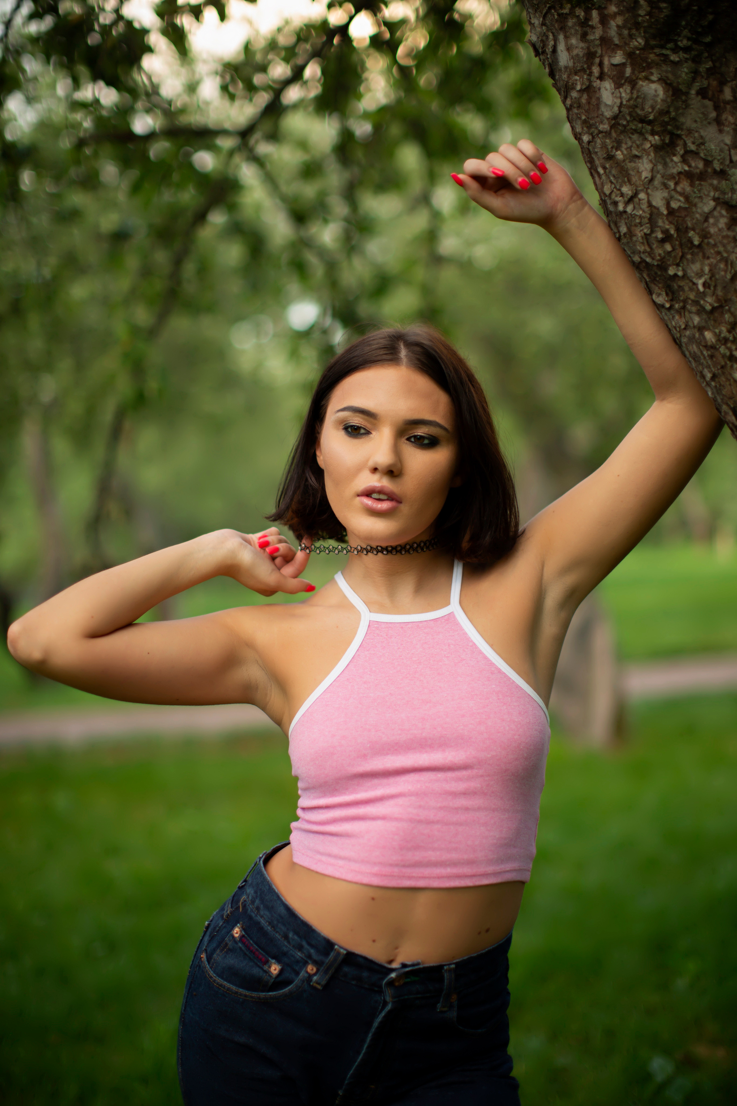 Летняя фотосессия в парке. Семейный и портретный фотограф в Москве Елена Флегант