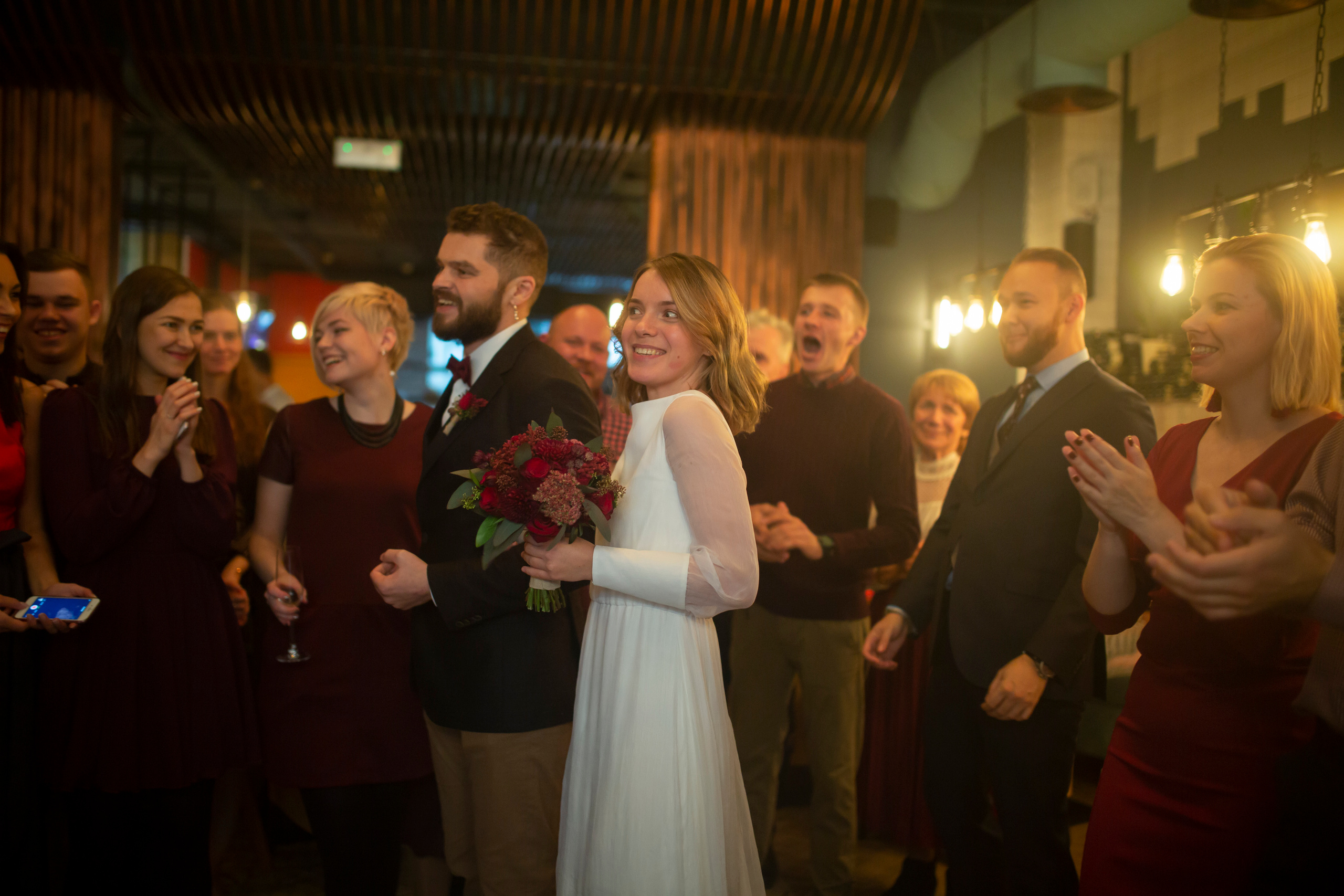 Осенняя свадьба в дождь. Семейный и портретный фотограф в Москве Елена Флегант