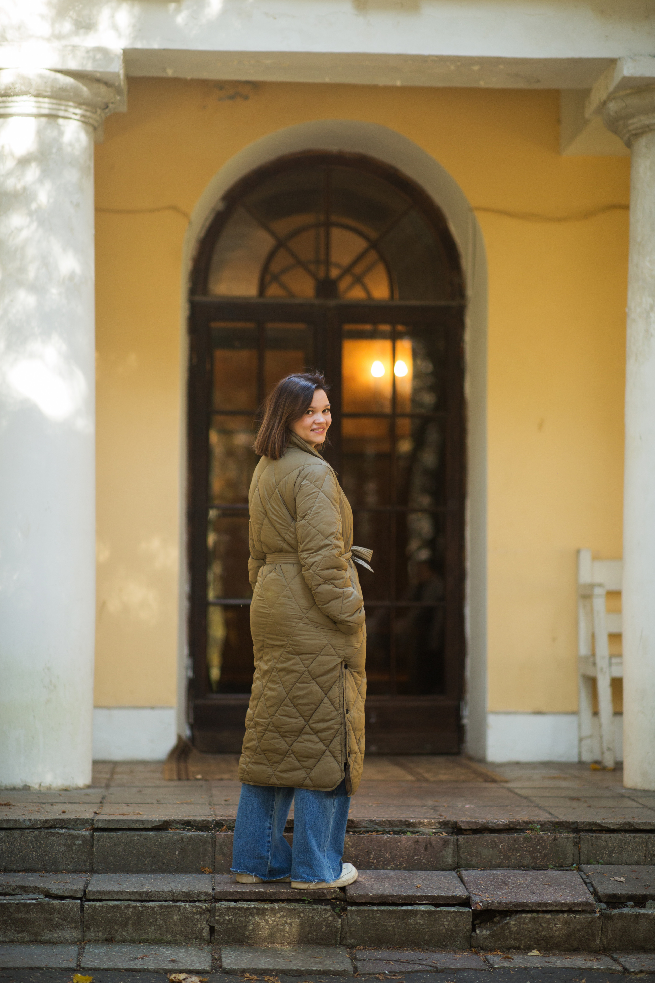 Осенняя фотосессия в парке. Семейный и портретный фотограф в Москве Елена Флегант