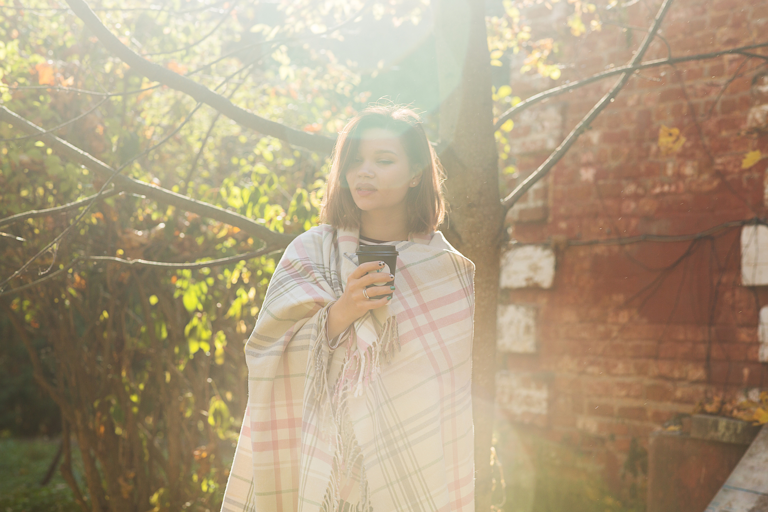 Осенняя фотосессия в парке. Семейный и портретный фотограф в Москве Елена Флегант