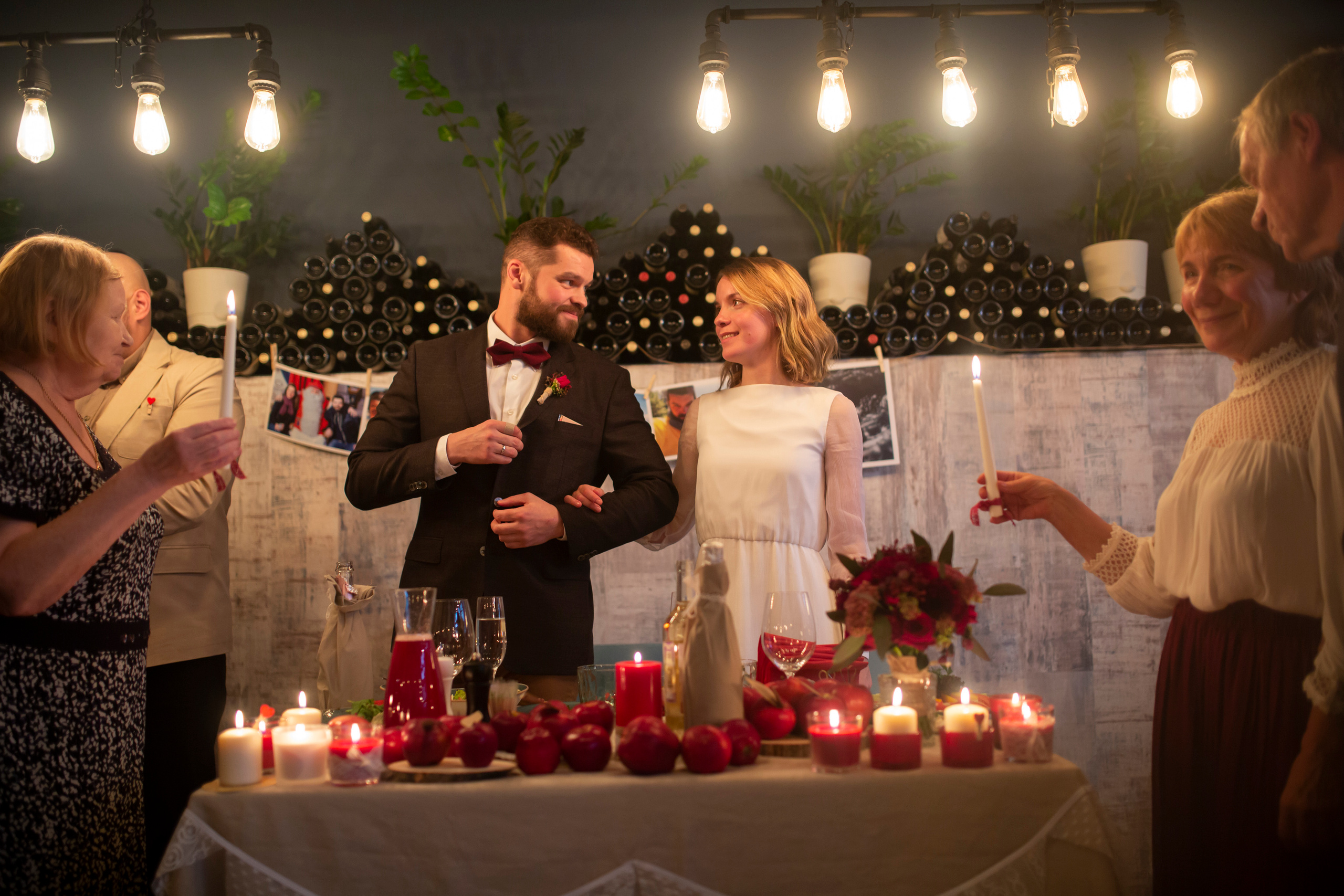 Осенняя свадьба в дождь. Семейный и портретный фотограф в Москве Елена Флегант