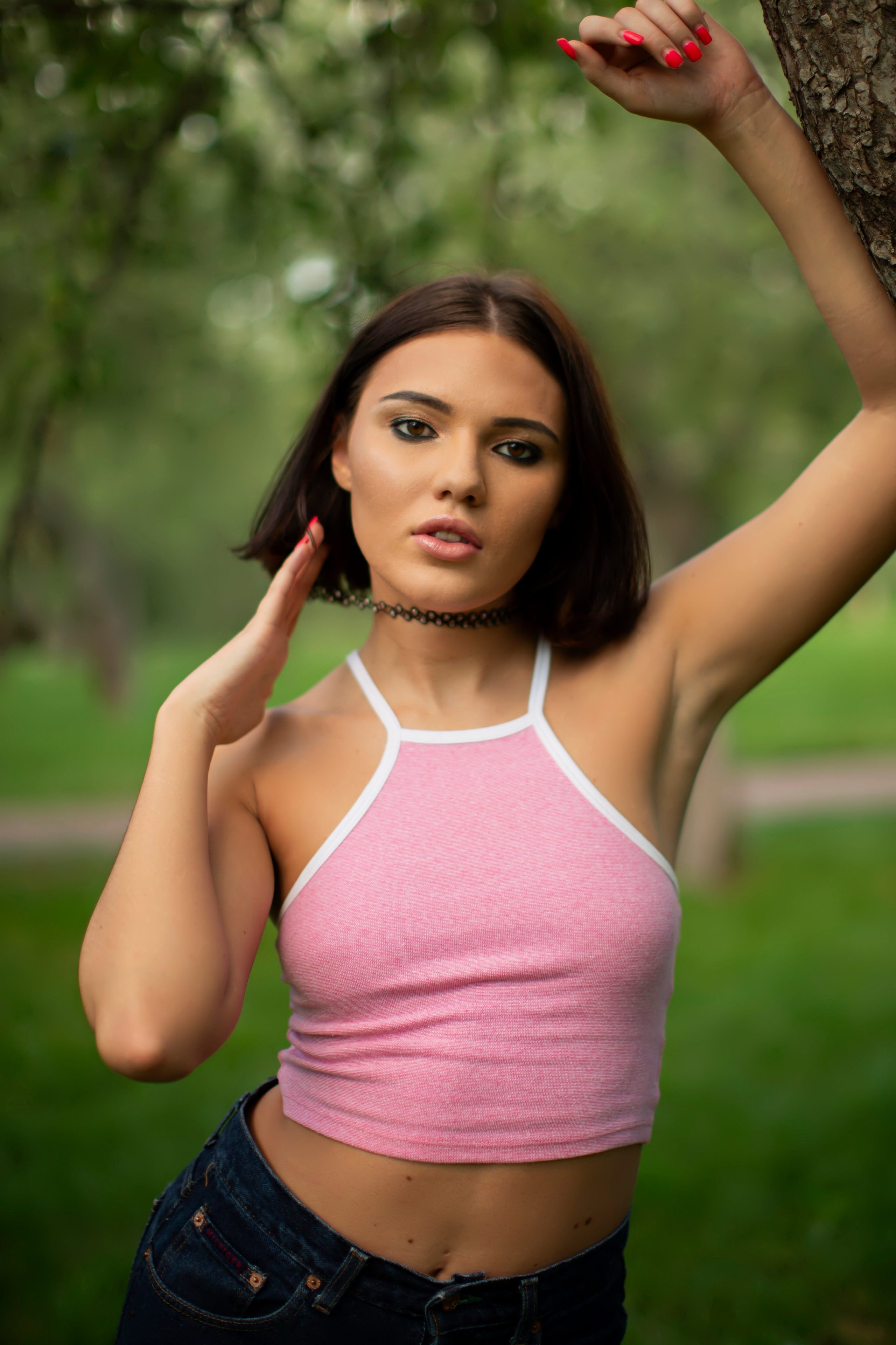 Летняя фотосессия в парке. Семейный и портретный фотограф в Москве Елена Флегант