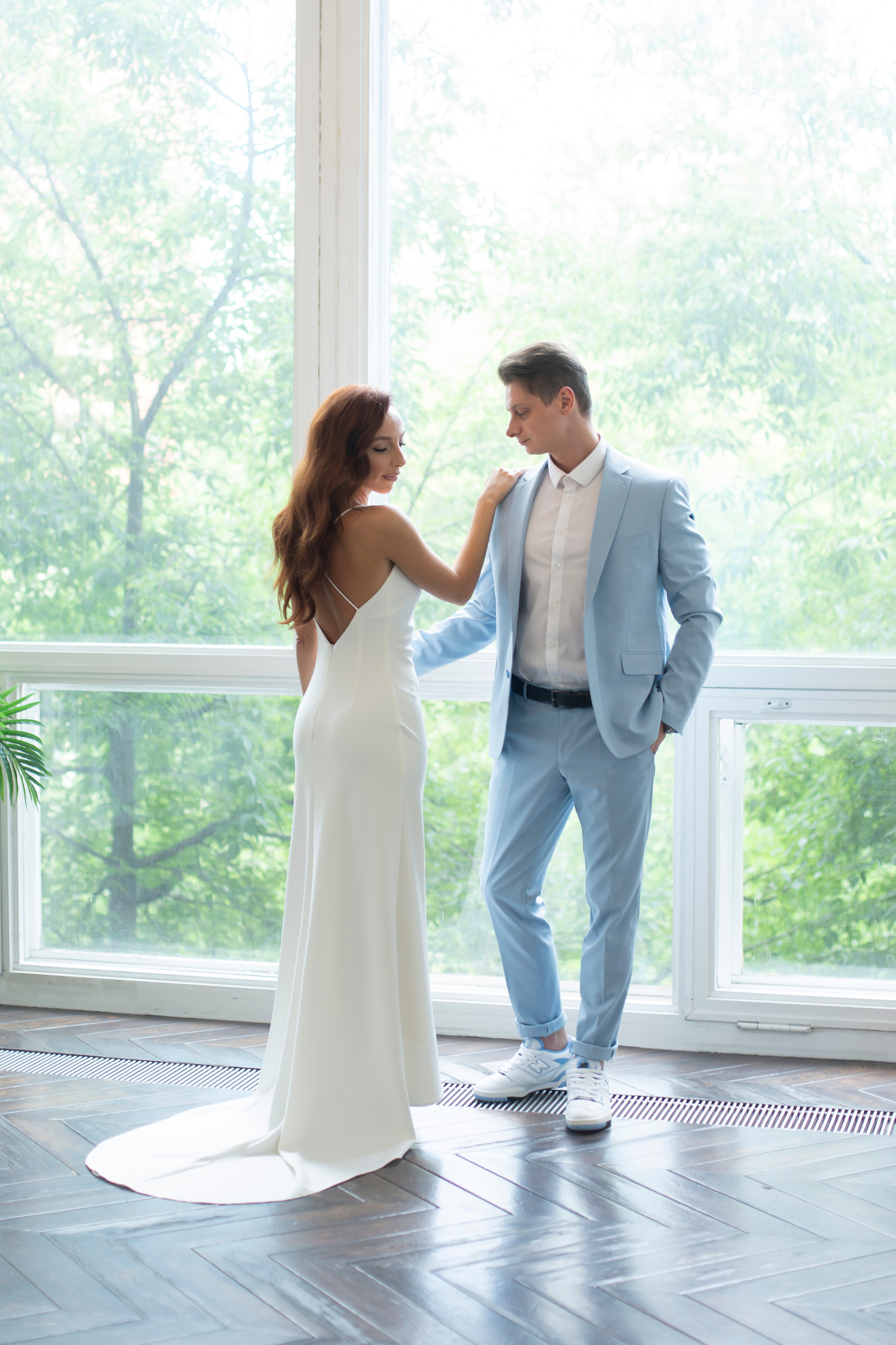 Свадебная съёмка в студии. Семейный и портретный фотограф в Москве Елена Флегант