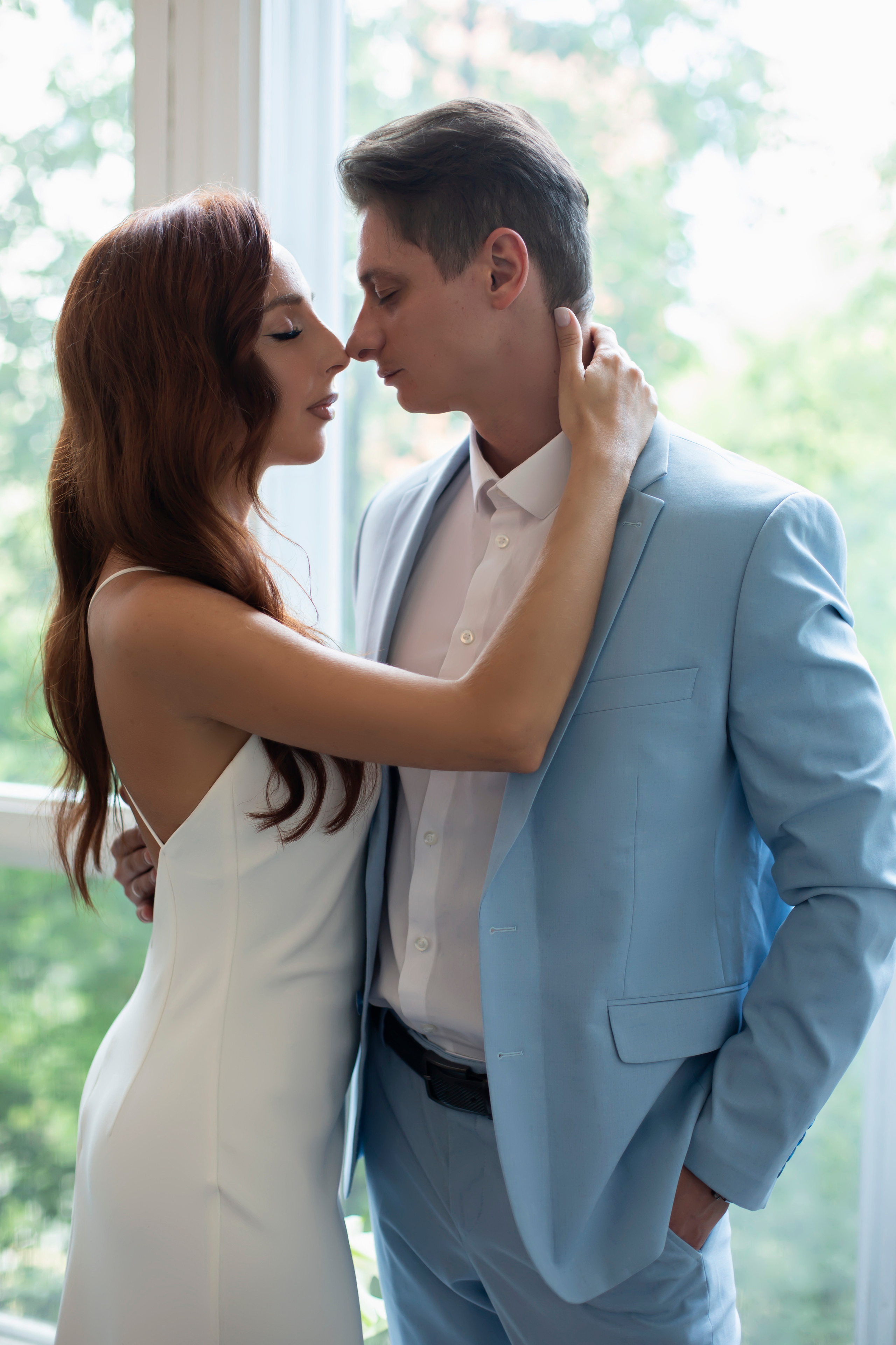 Свадебная съёмка в студии. Семейный и портретный фотограф в Москве Елена Флегант