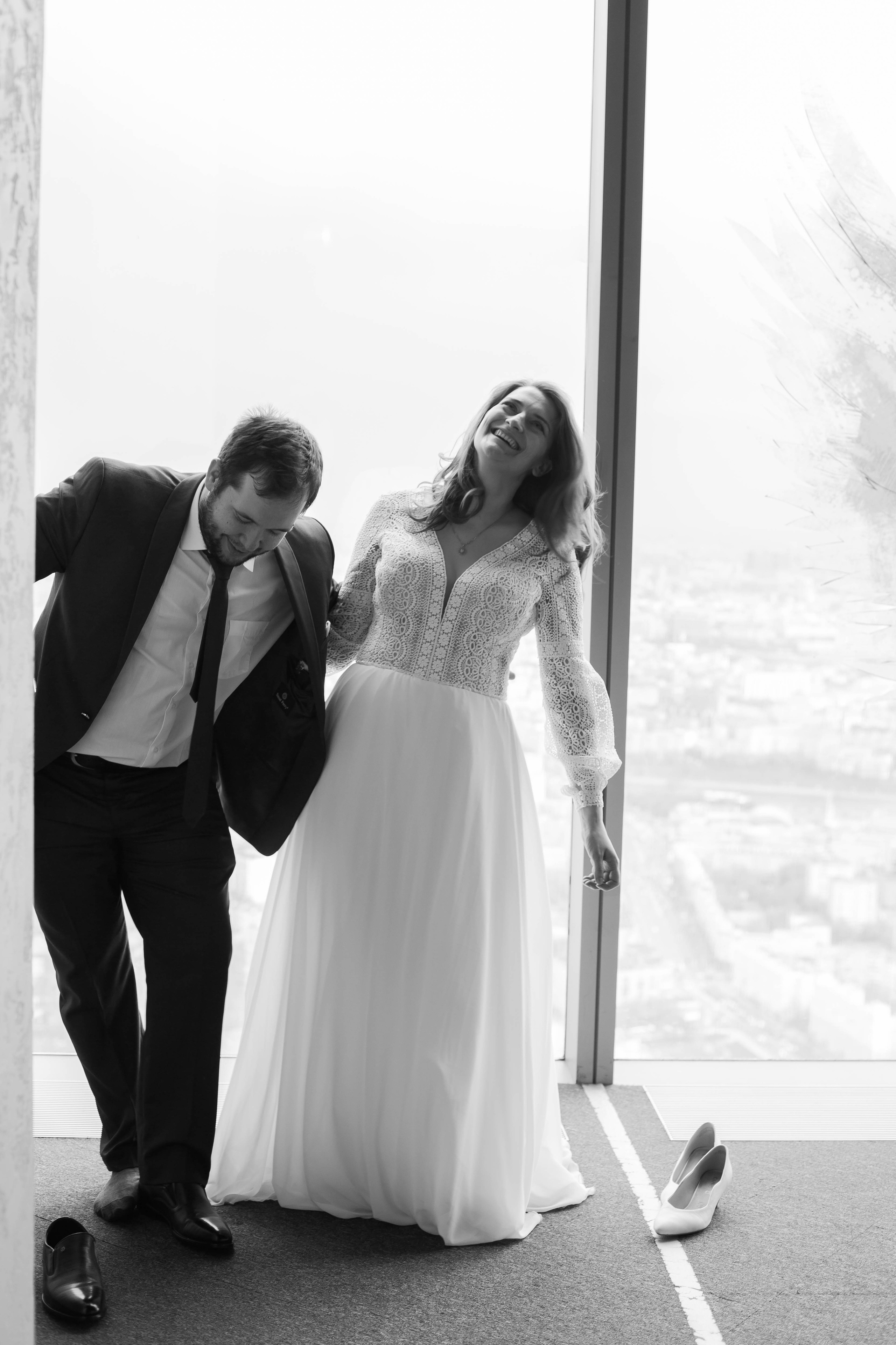 Свадьба в Москва-сити. Семейный и портретный фотограф в Москве Елена Флегант