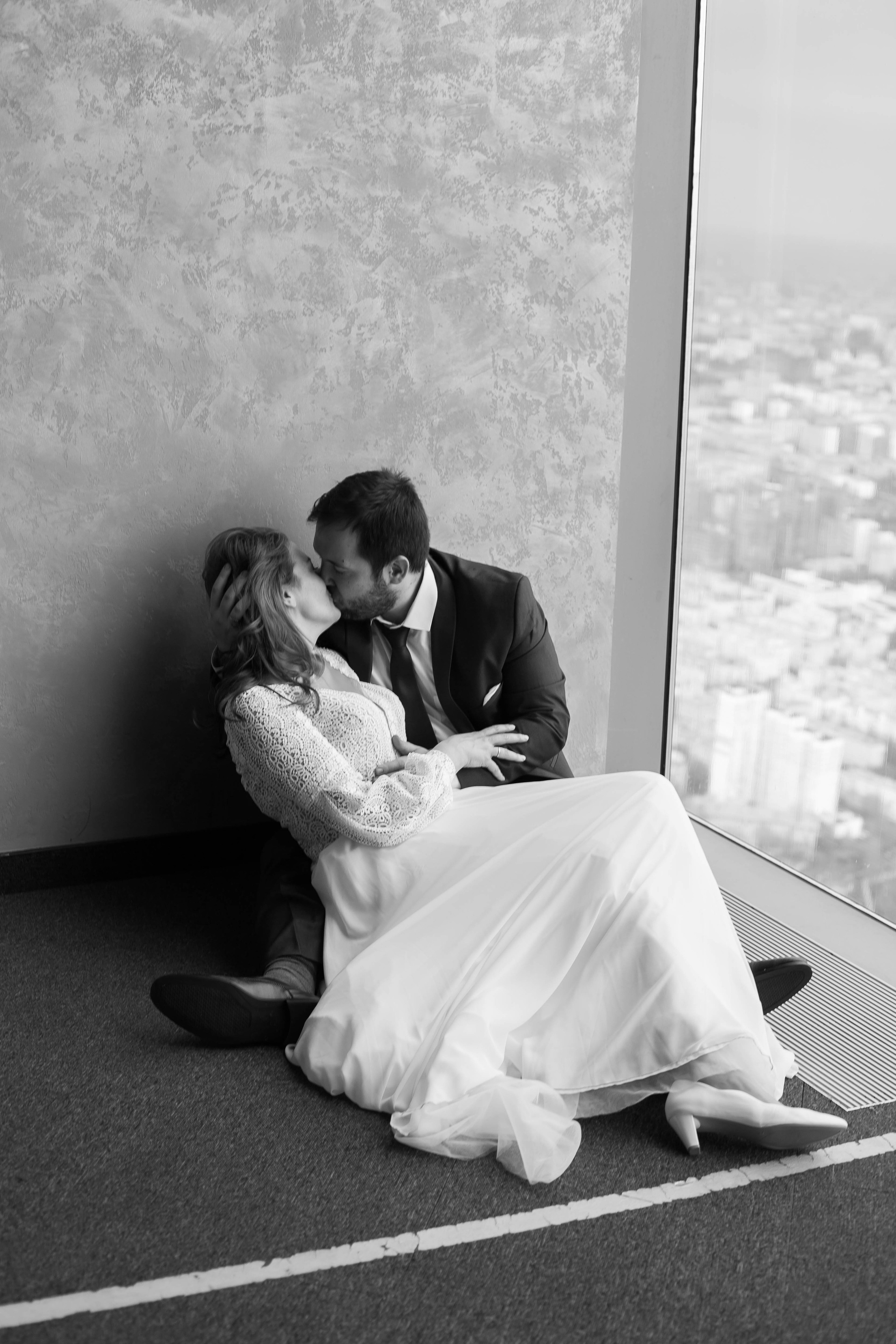 Свадьба в Москва-сити. Семейный и портретный фотограф в Москве Елена Флегант