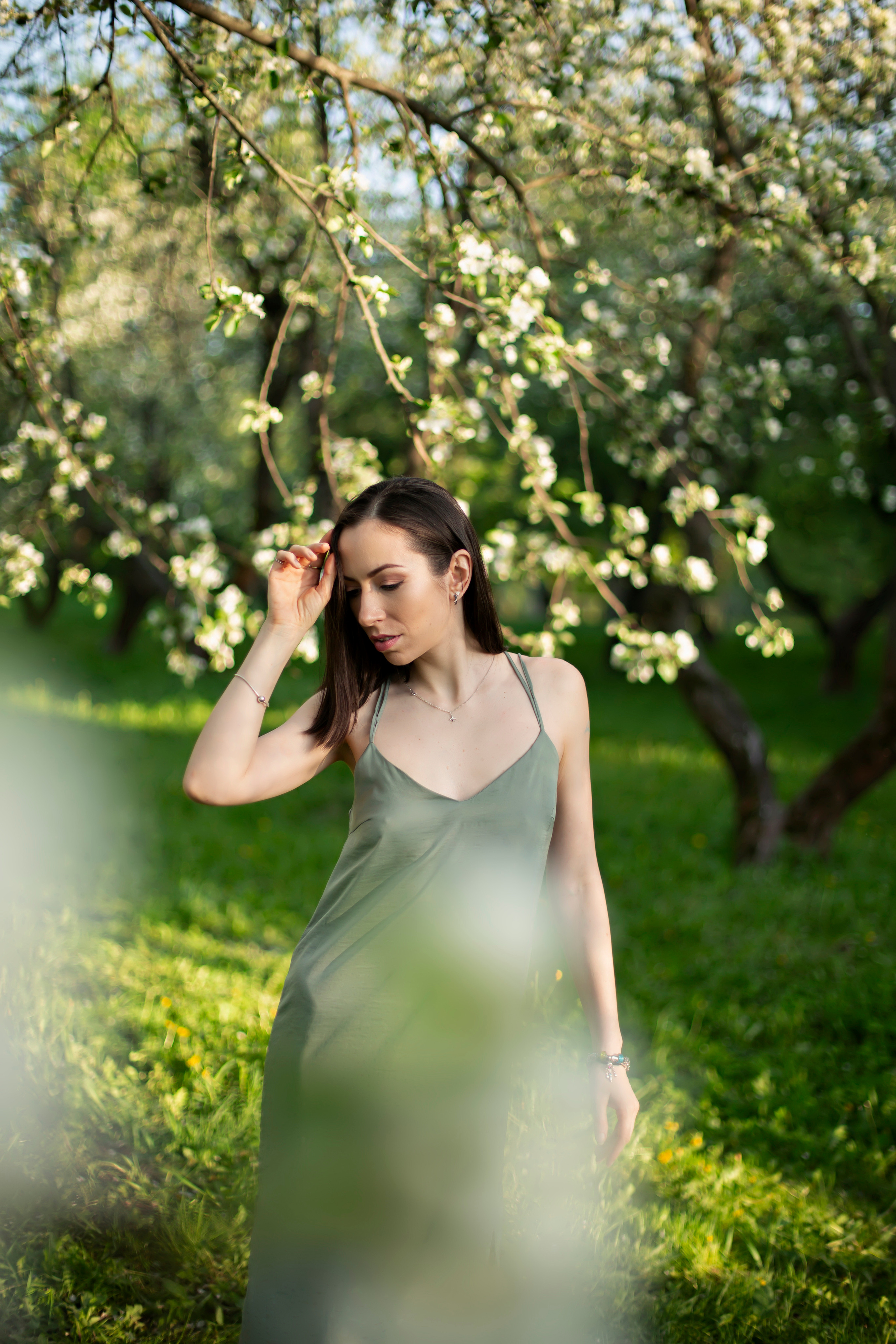 Весенняя фотосессия в цветах. Семейный и портретный фотограф в Москве Елена Флегант