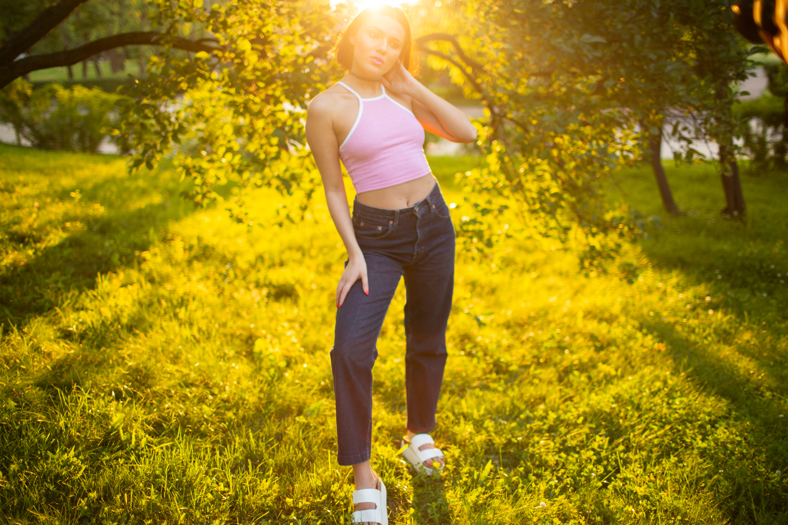 Летняя фотосессия в парке. Семейный и портретный фотограф в Москве Елена Флегант