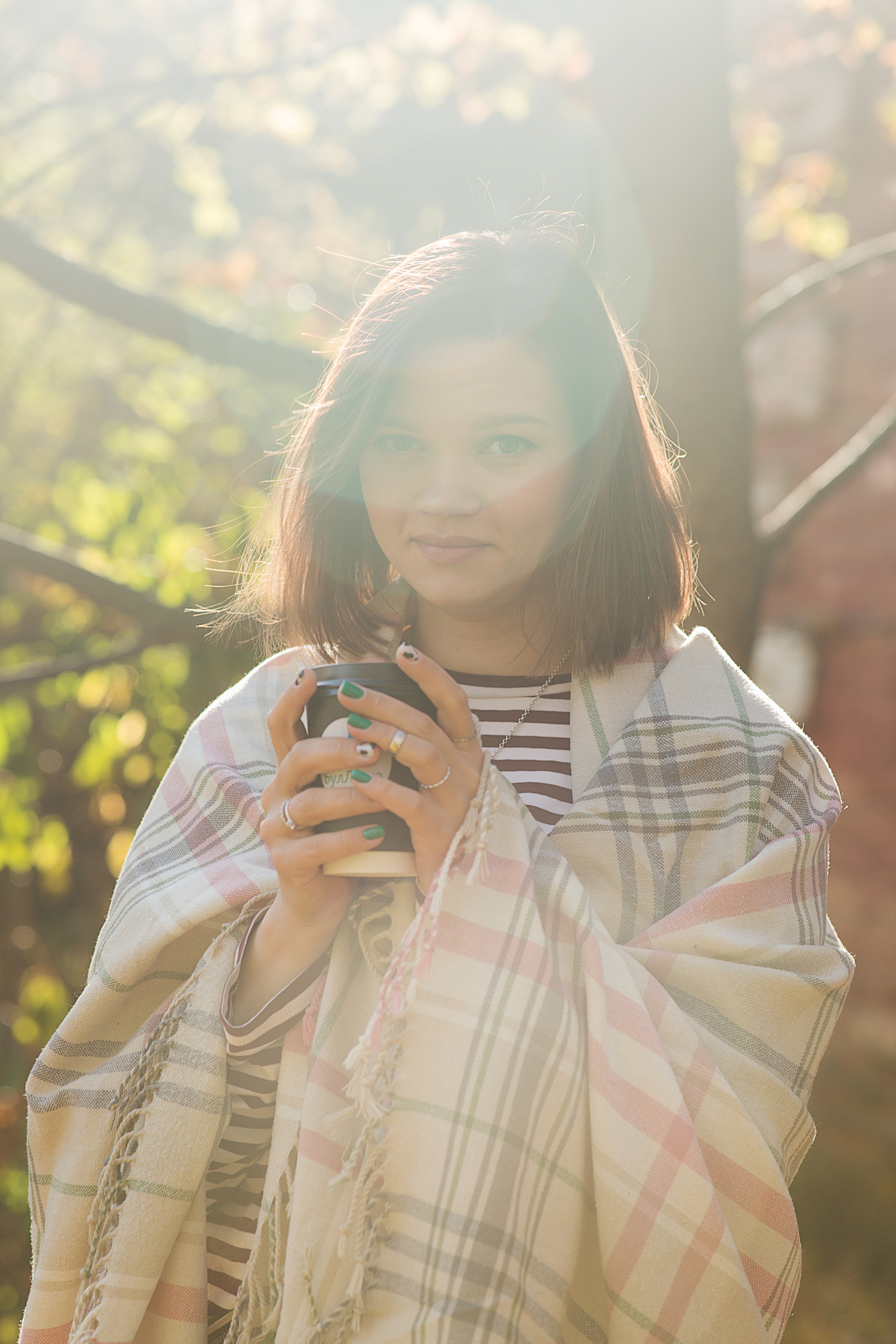 Осенняя фотосессия в парке. Семейный и портретный фотограф в Москве Елена Флегант