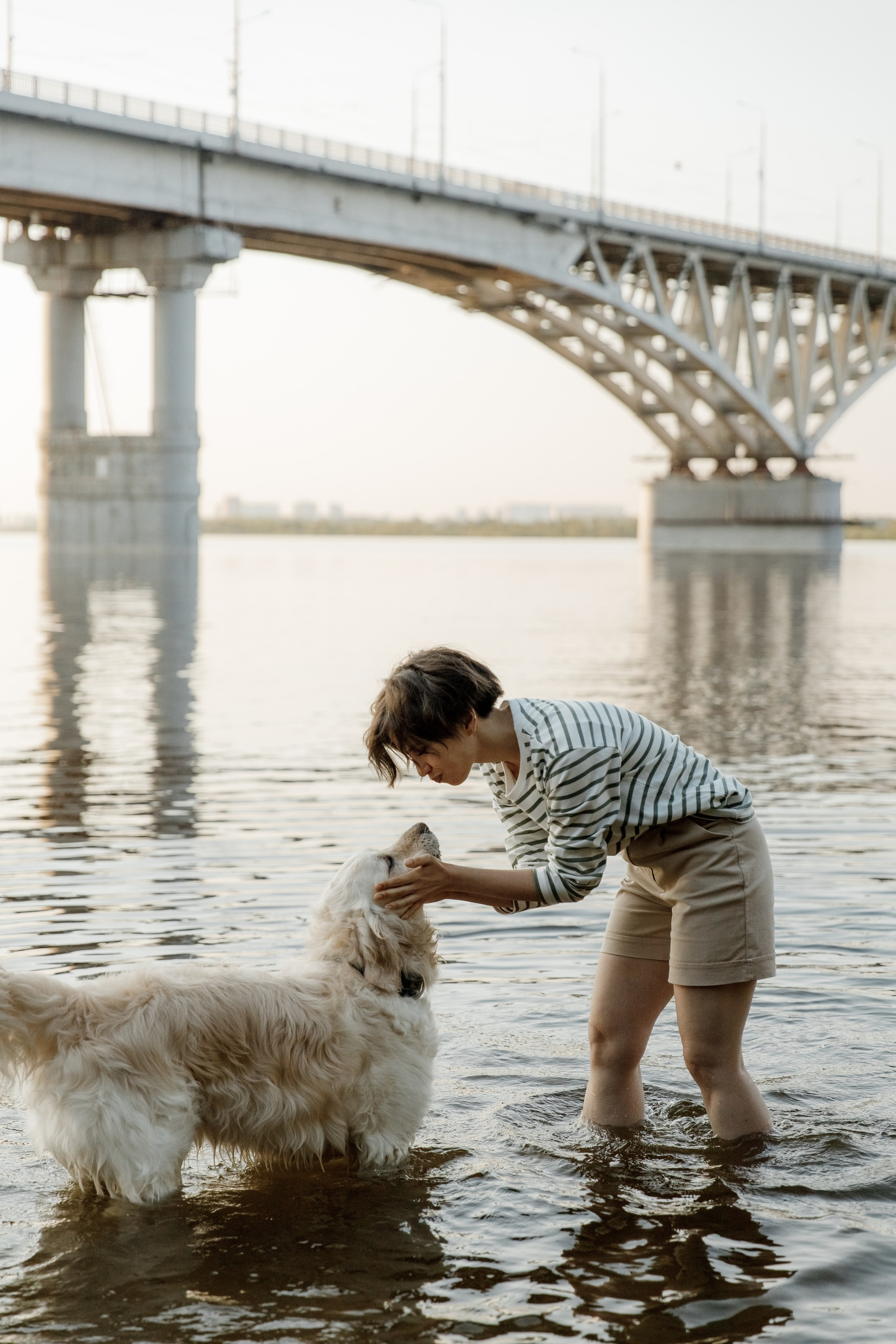 С собакой. Фотограф Илья Чудин в Саратове