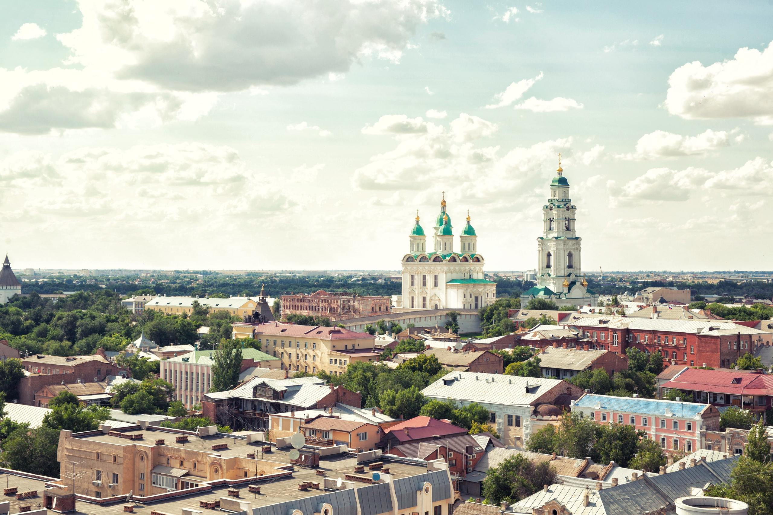 Вид с крыши. Фотограф Анатолий Деникин