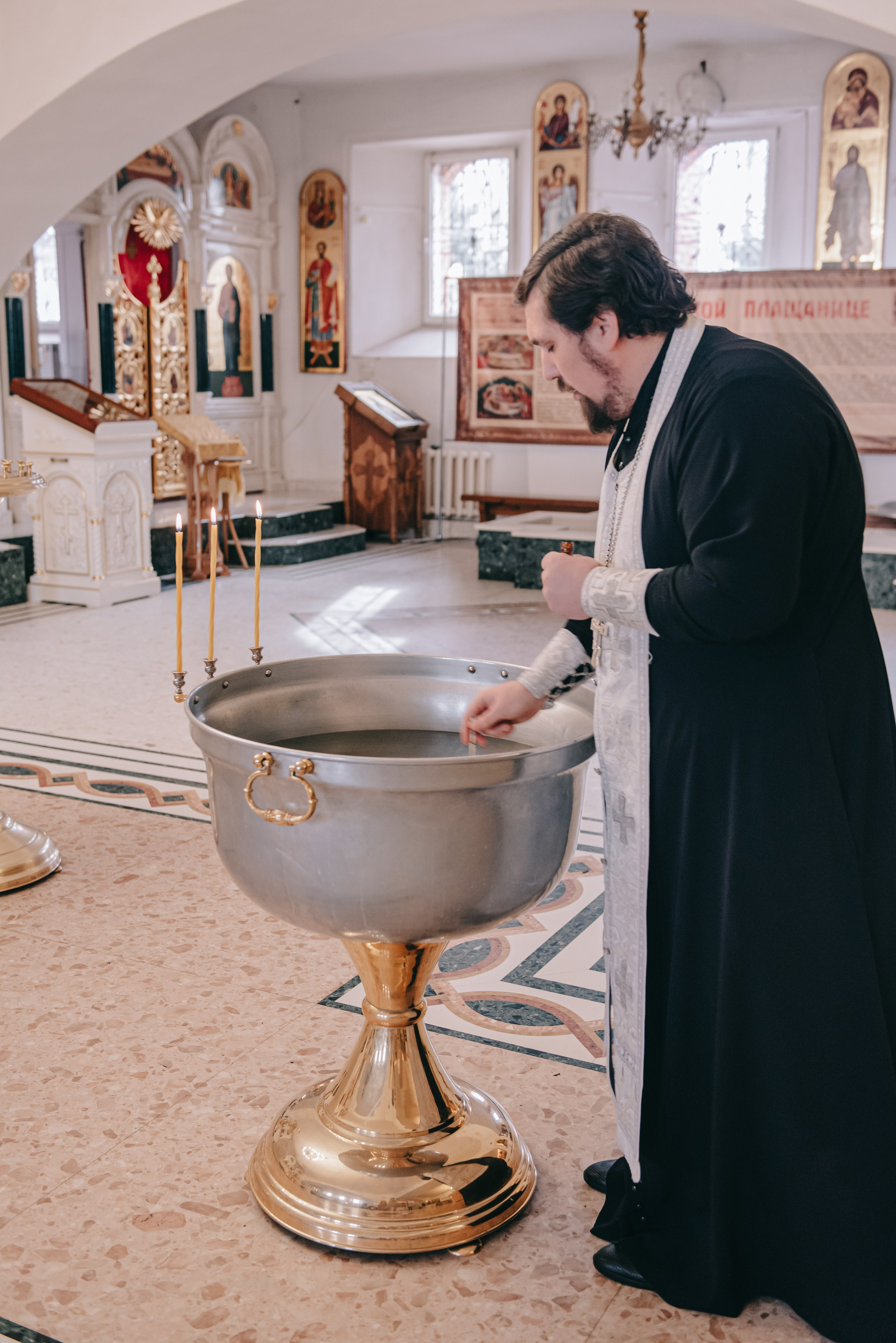Крещение Варвары. Фотограф в Краснодаре Зеленкина Дарья