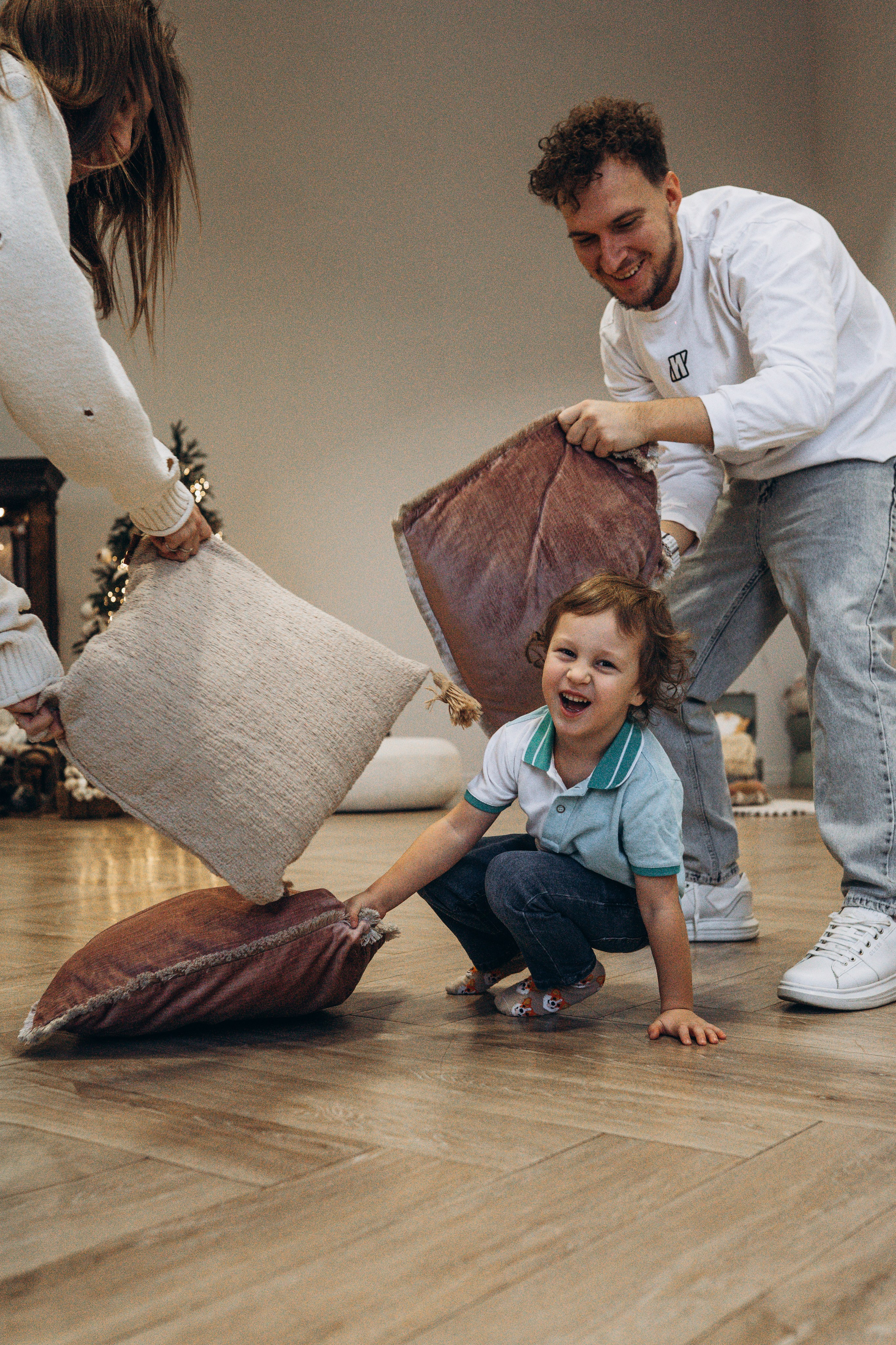 Лера, Гоша и Роберт. Семейный фотограф в Челябинске
