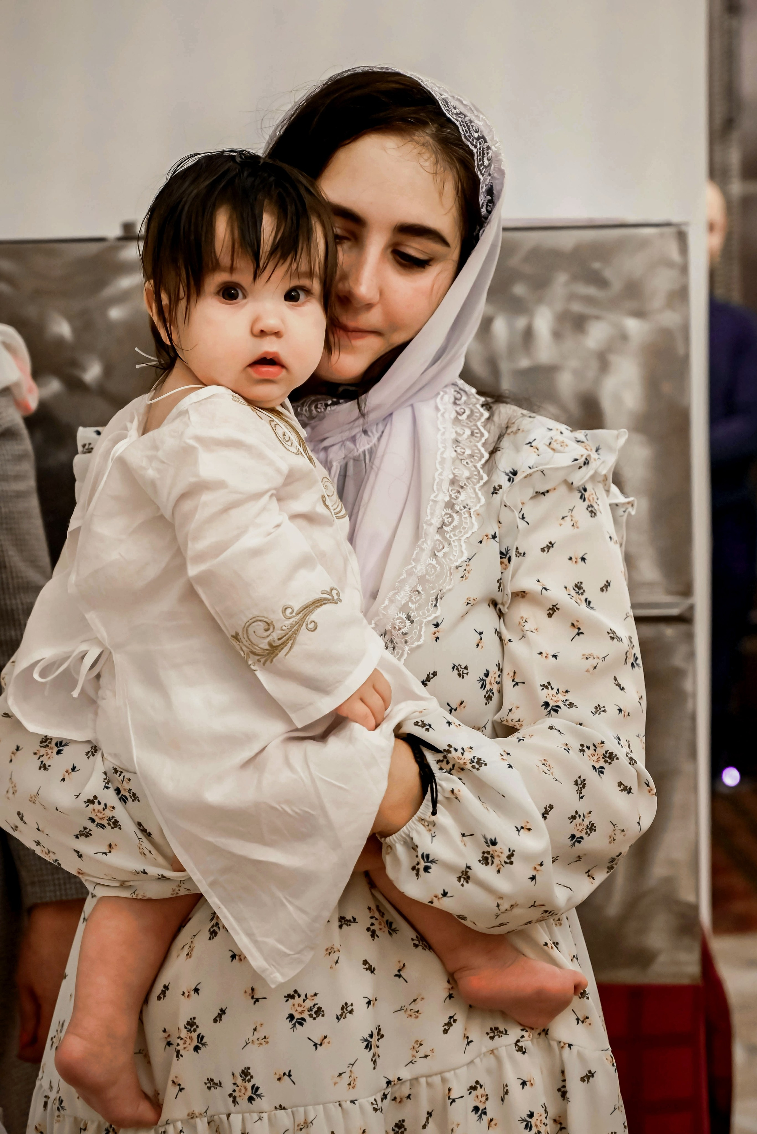 Крещение Вероники. Семейный и детский фотограф Москва