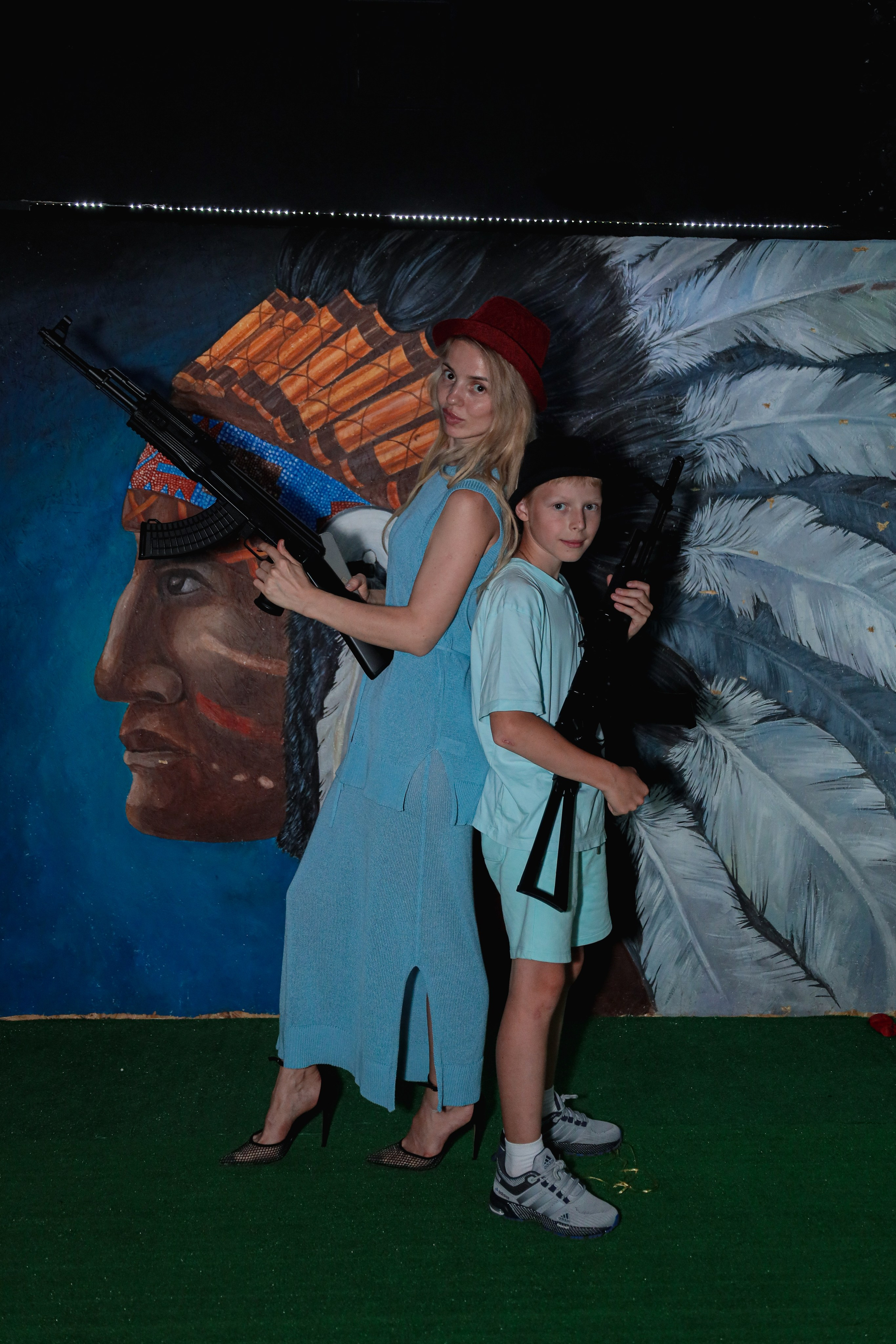 День рождение в стрелковом клубе. Фотограф Надршина Лилия