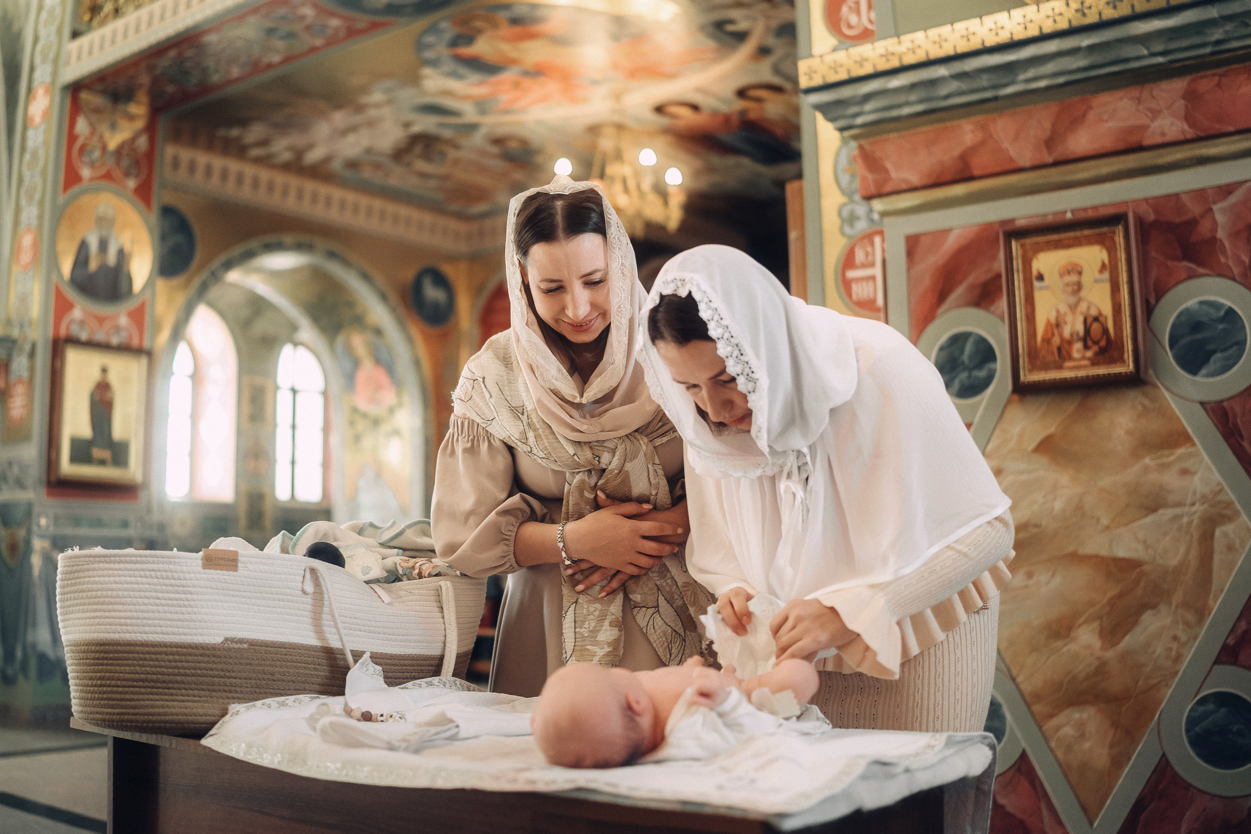 Фотосъемка таинства крещения в Воронеже. Свадебный и репортажный фотограф в Воронеже Роман Янко