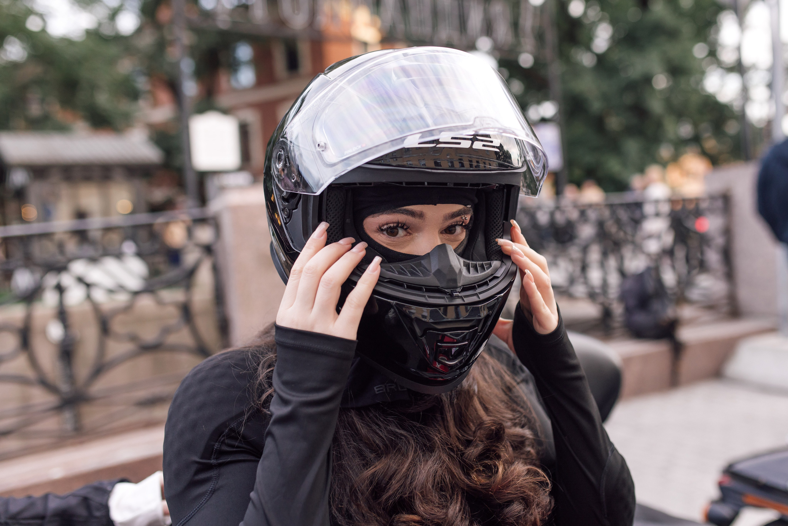 Питер, байк, девушка…. Фотохудожник Наталия Кирсанова