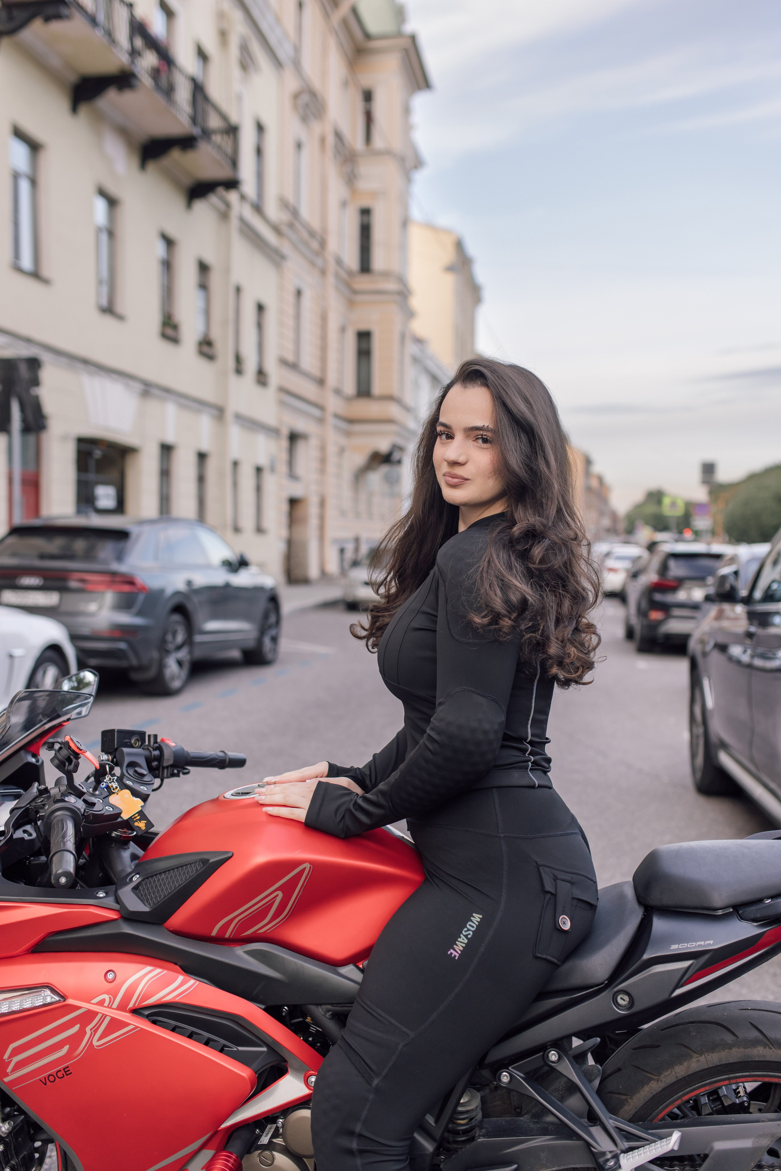 Питер, байк, девушка…. Фотохудожник Наталия Кирсанова