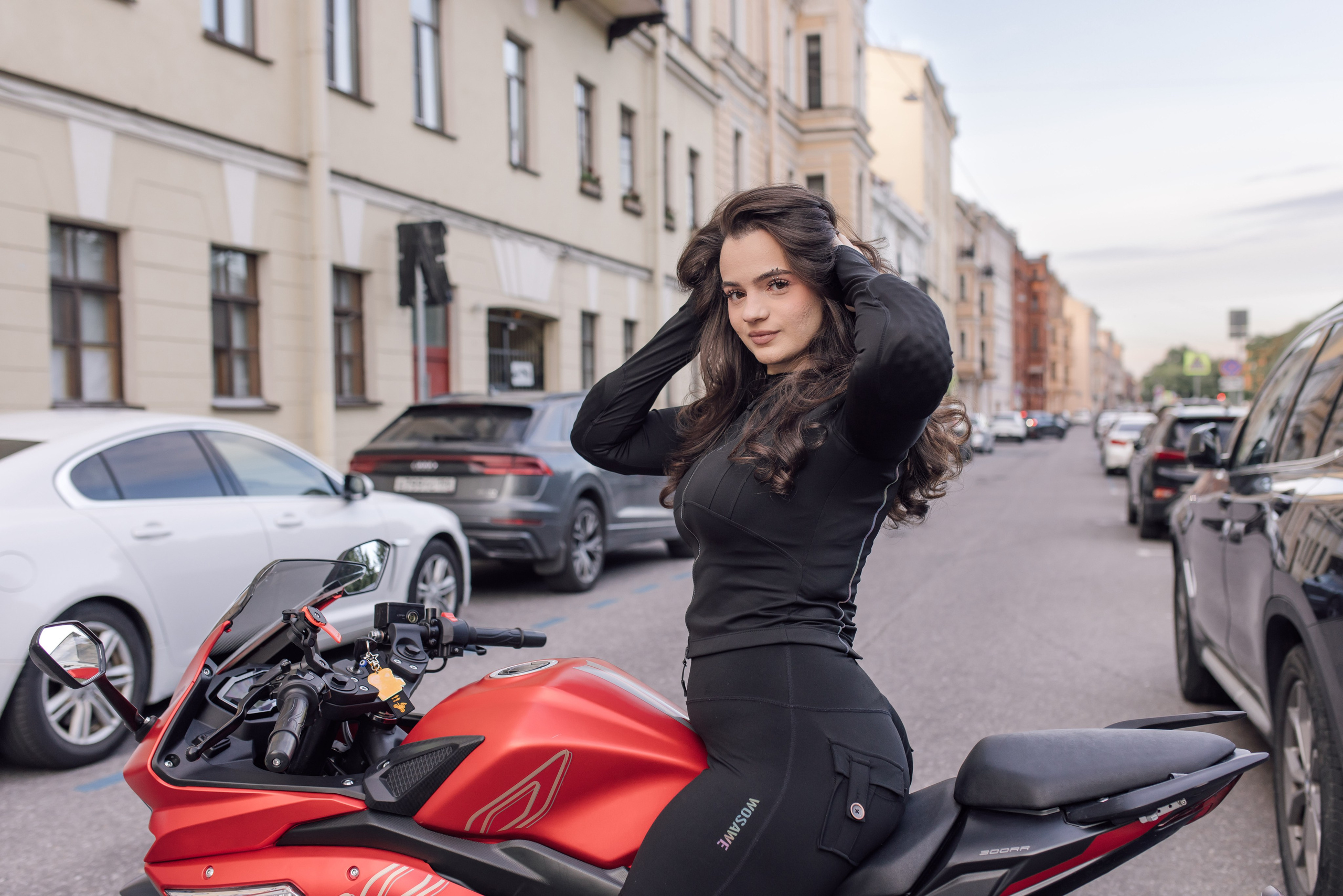 Питер, байк, девушка…. Фотохудожник Наталия Кирсанова