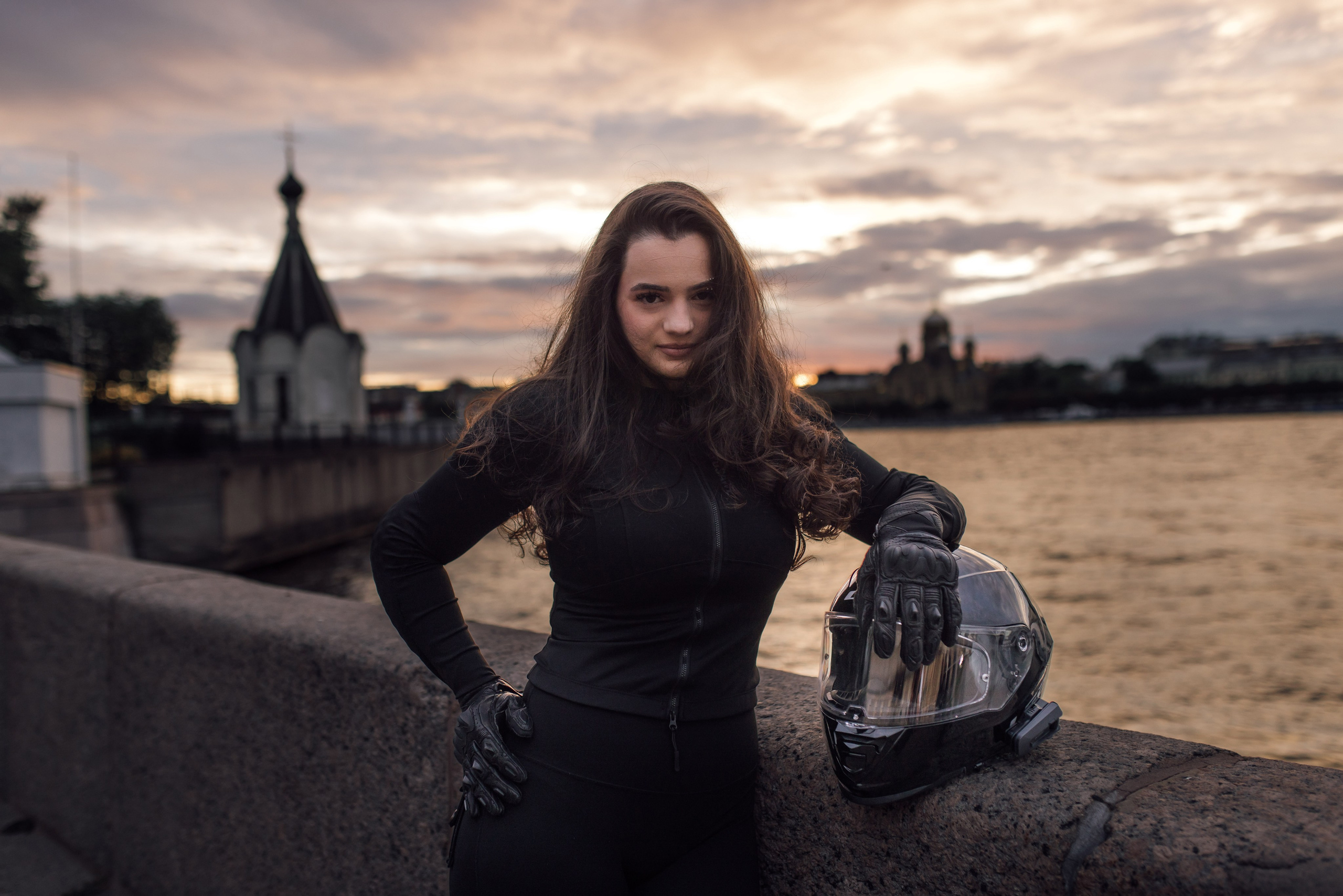Питер, байк, девушка…. Фотохудожник Наталия Кирсанова