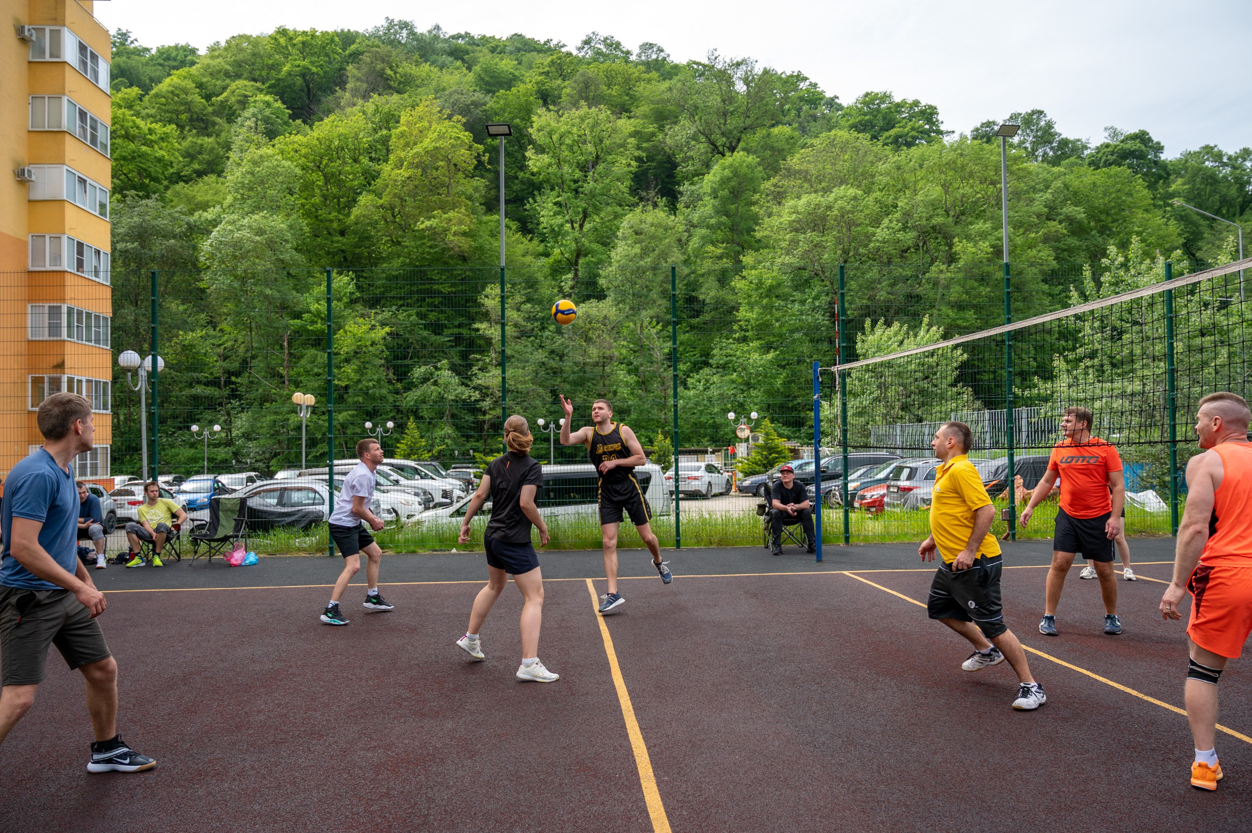 Турнир по Волейболу. Фотографирую счастливых людей в Сочи
