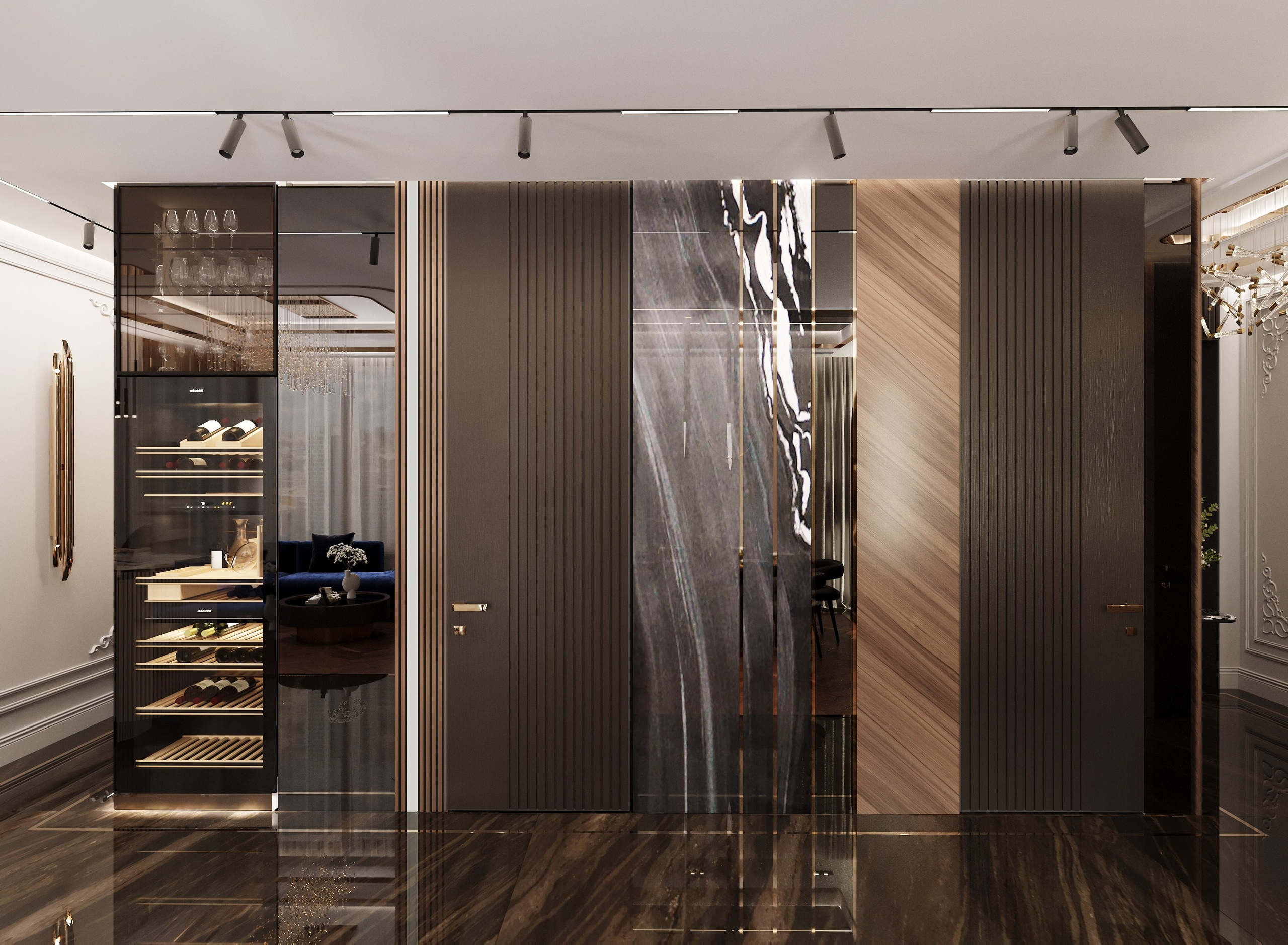 ЖК «ХЕДЛАЙНЕР» г. Москва. Modern Muf студия дизайна интерьера