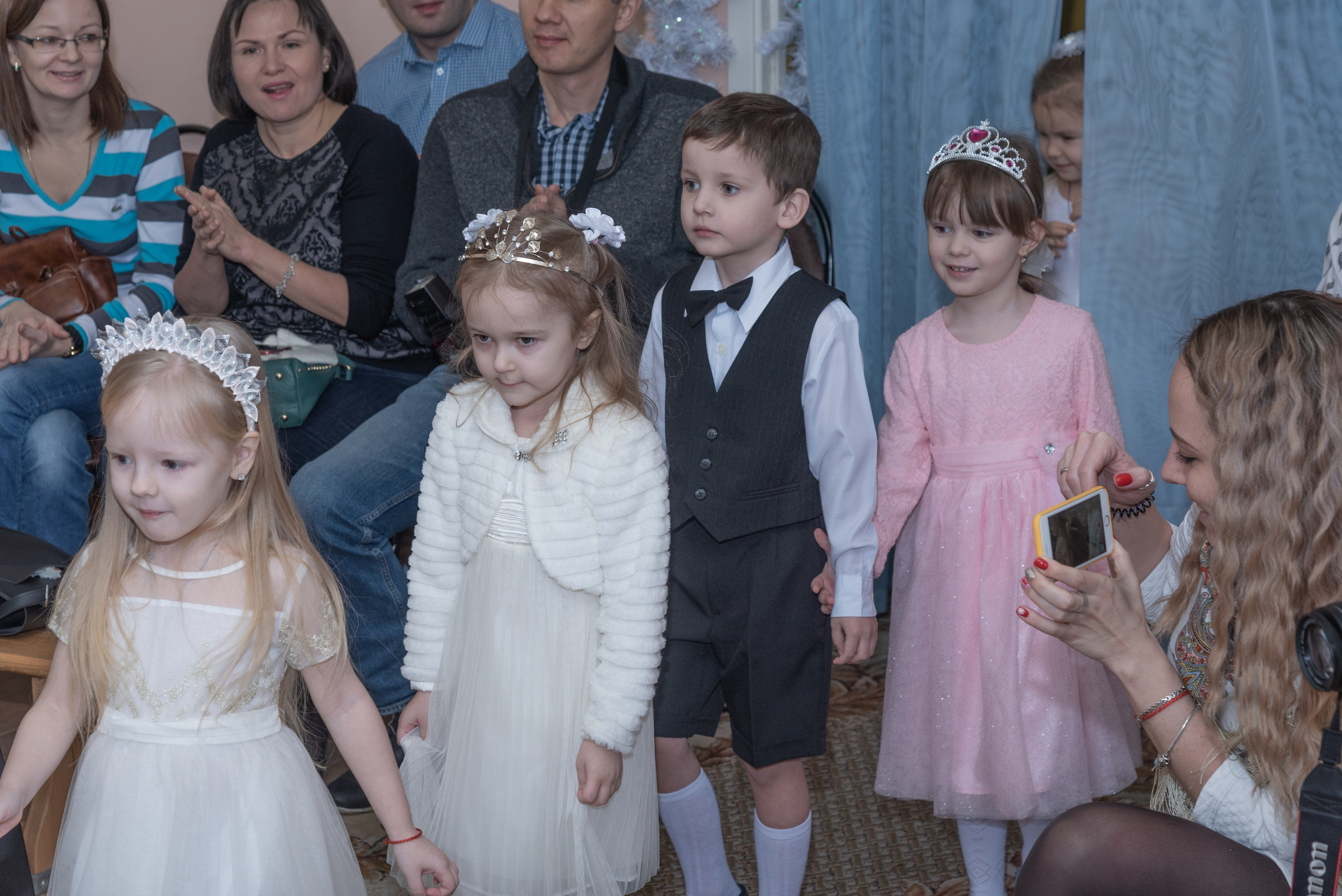 Ёлка в детском саду. Фотограф Евгений Симохин