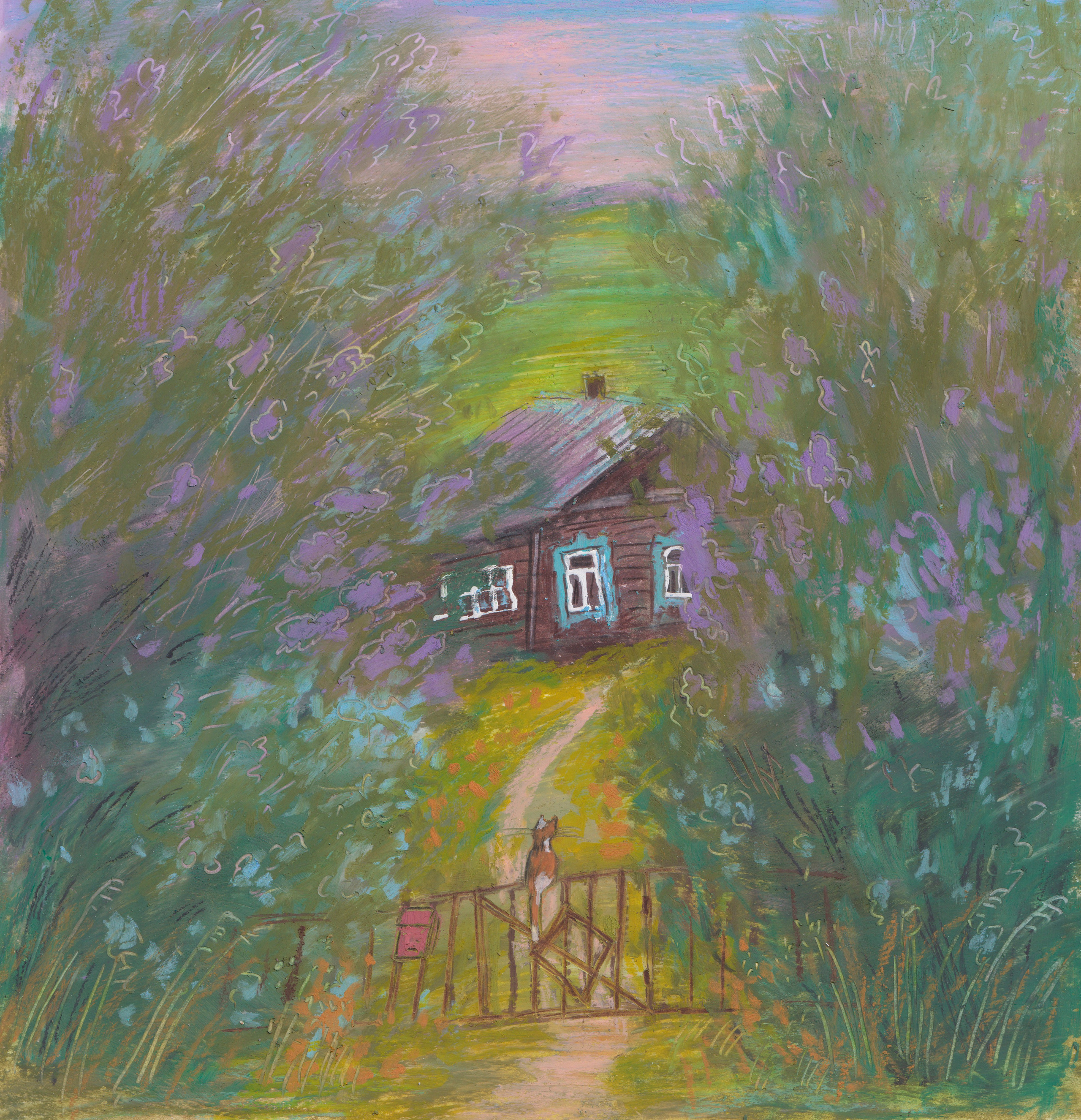 Пастель. Художник Карина Милосердова