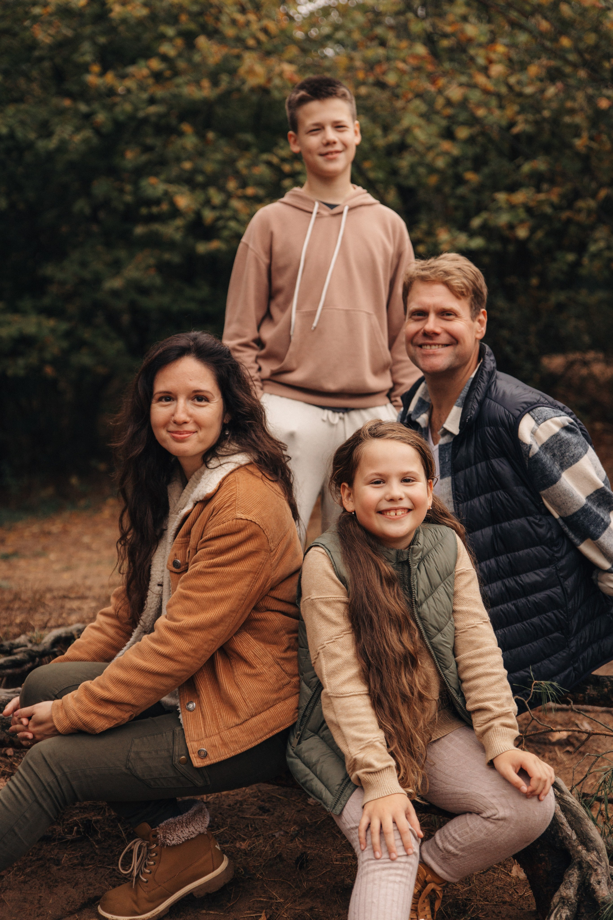 Алина, Саша, Андрей и Полина. Семейный фотограф В Москве Александра Дейкун