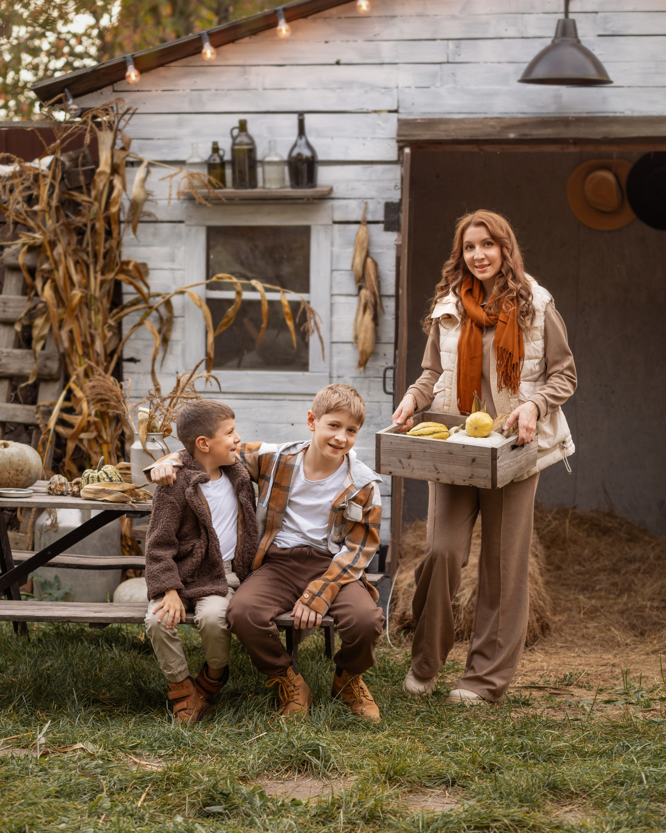 Мадина, Мохаммад, Шамиль. Семейный фотограф В Москве Александра Дейкун