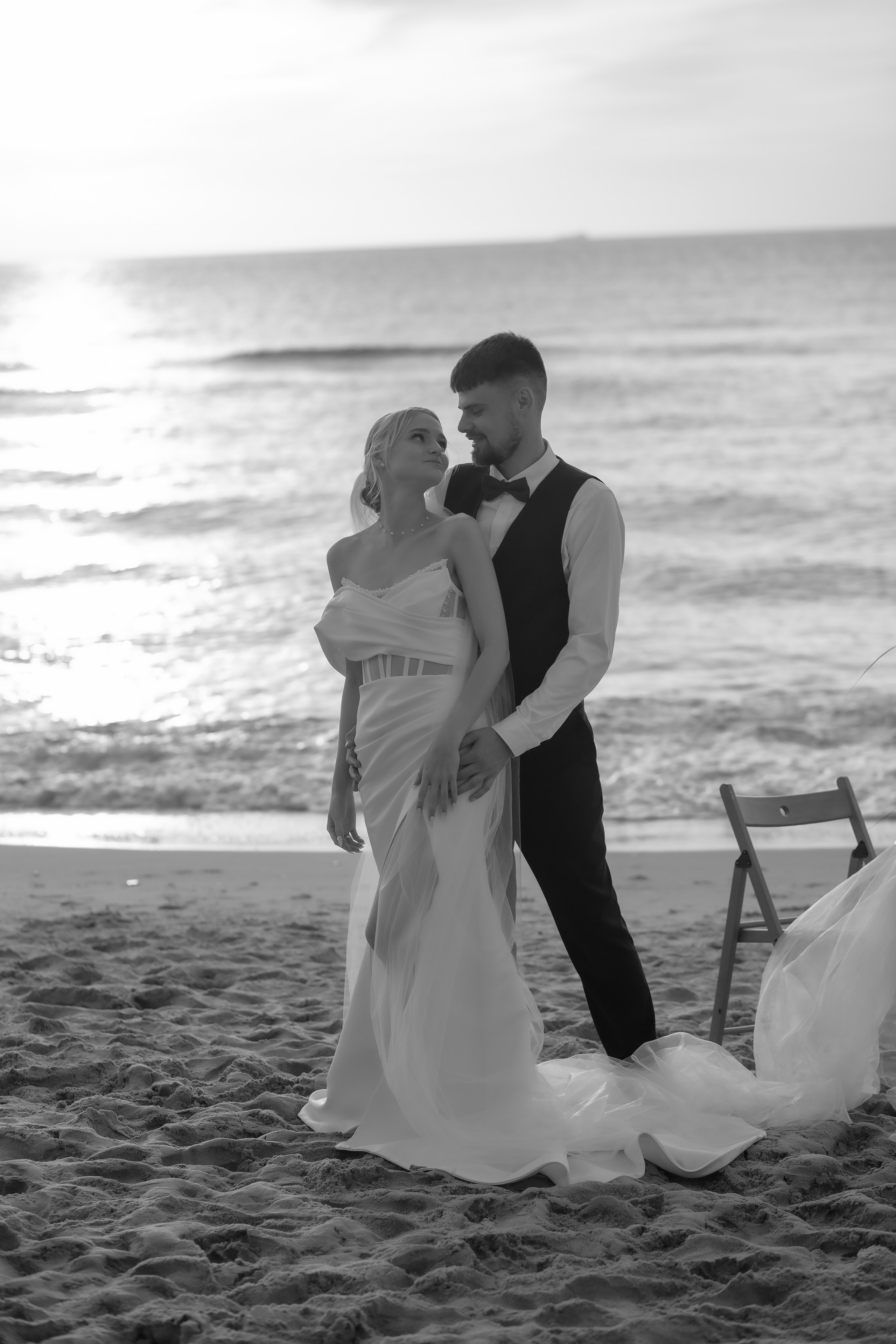 Александра и Влад. На закате. Фотограф в Калининграде Решетникова Алина