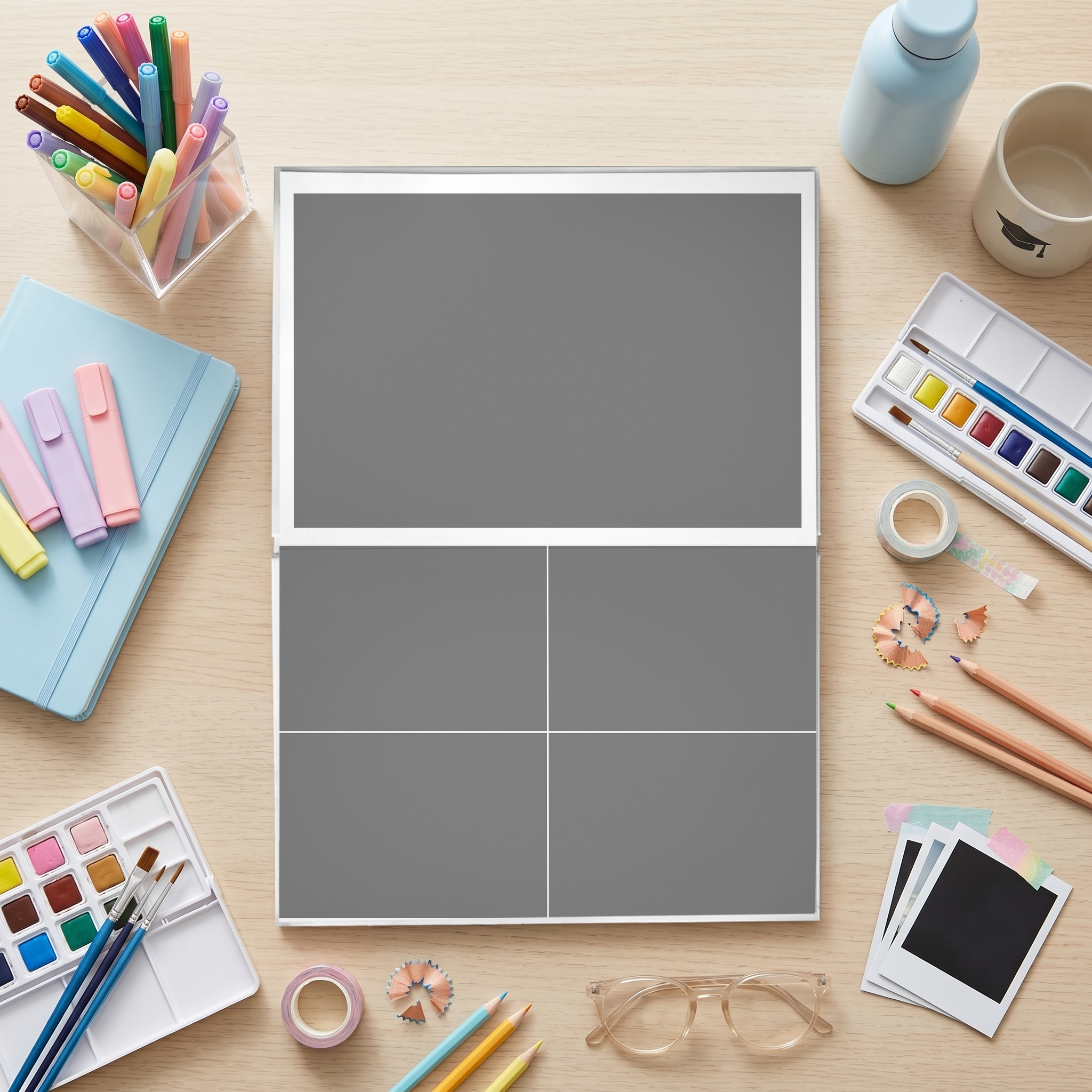 001 Back to School. Дизайны, psd шаблоны школьных и выпускных альбомов и обложек