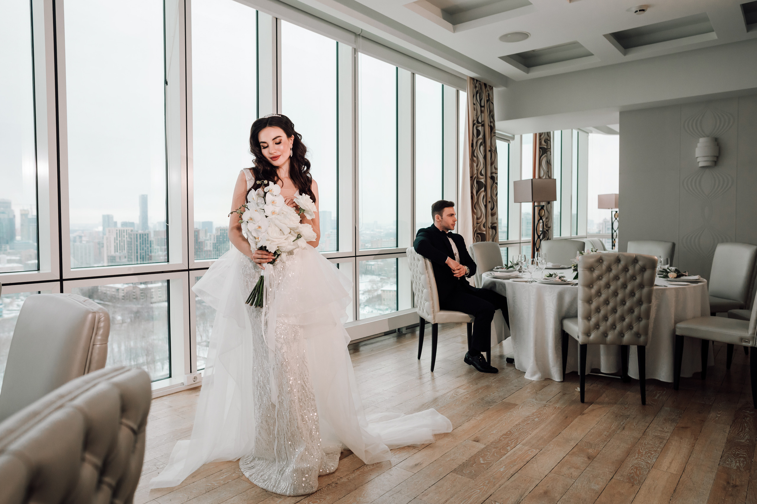 Сергей и Алена. Crowne Plaza. Свадебный и семейный фотограф в Москве Евгения Лисина