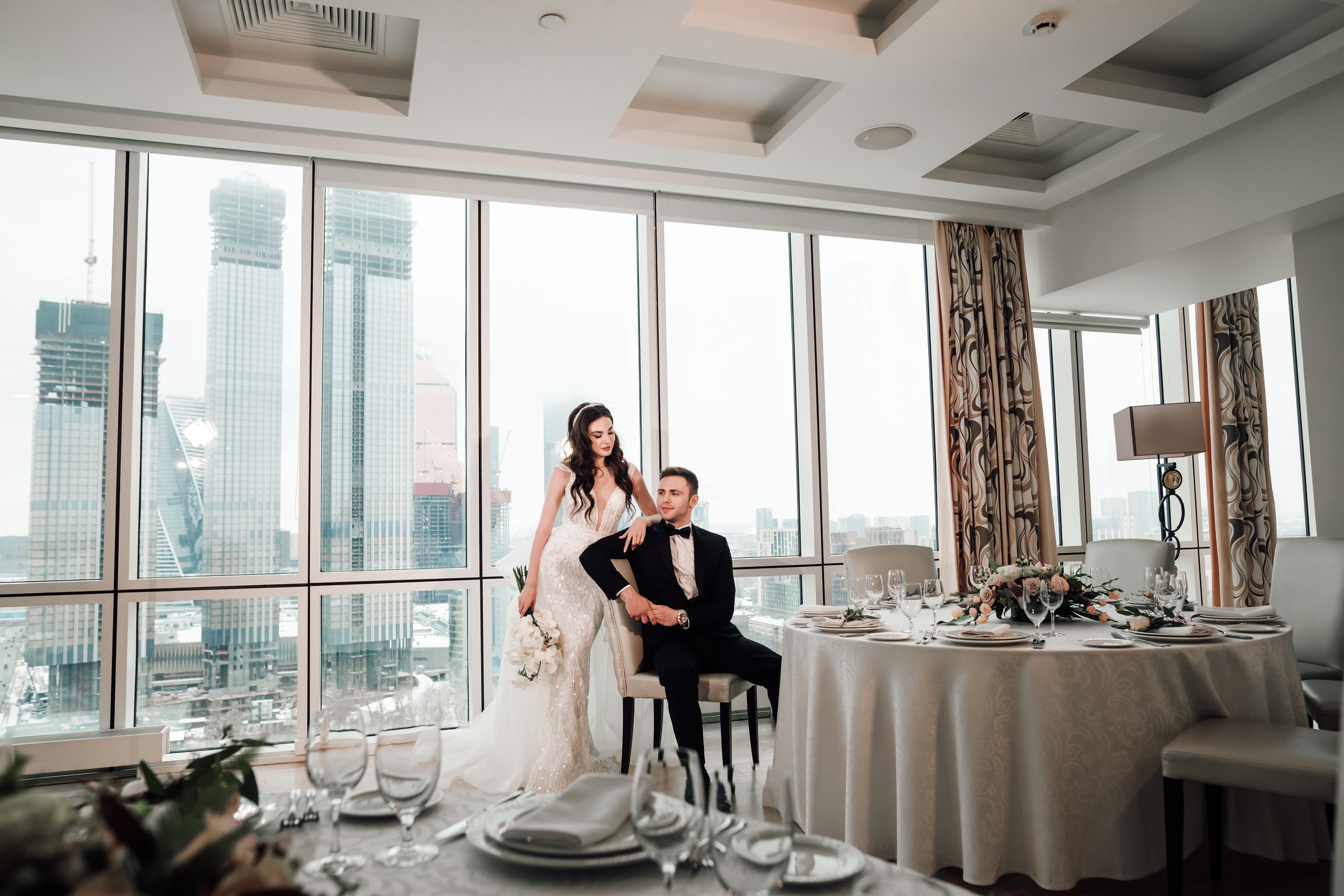 Сергей и Алена. Crowne Plaza. Свадебный и семейный фотограф в Москве Евгения Лисина