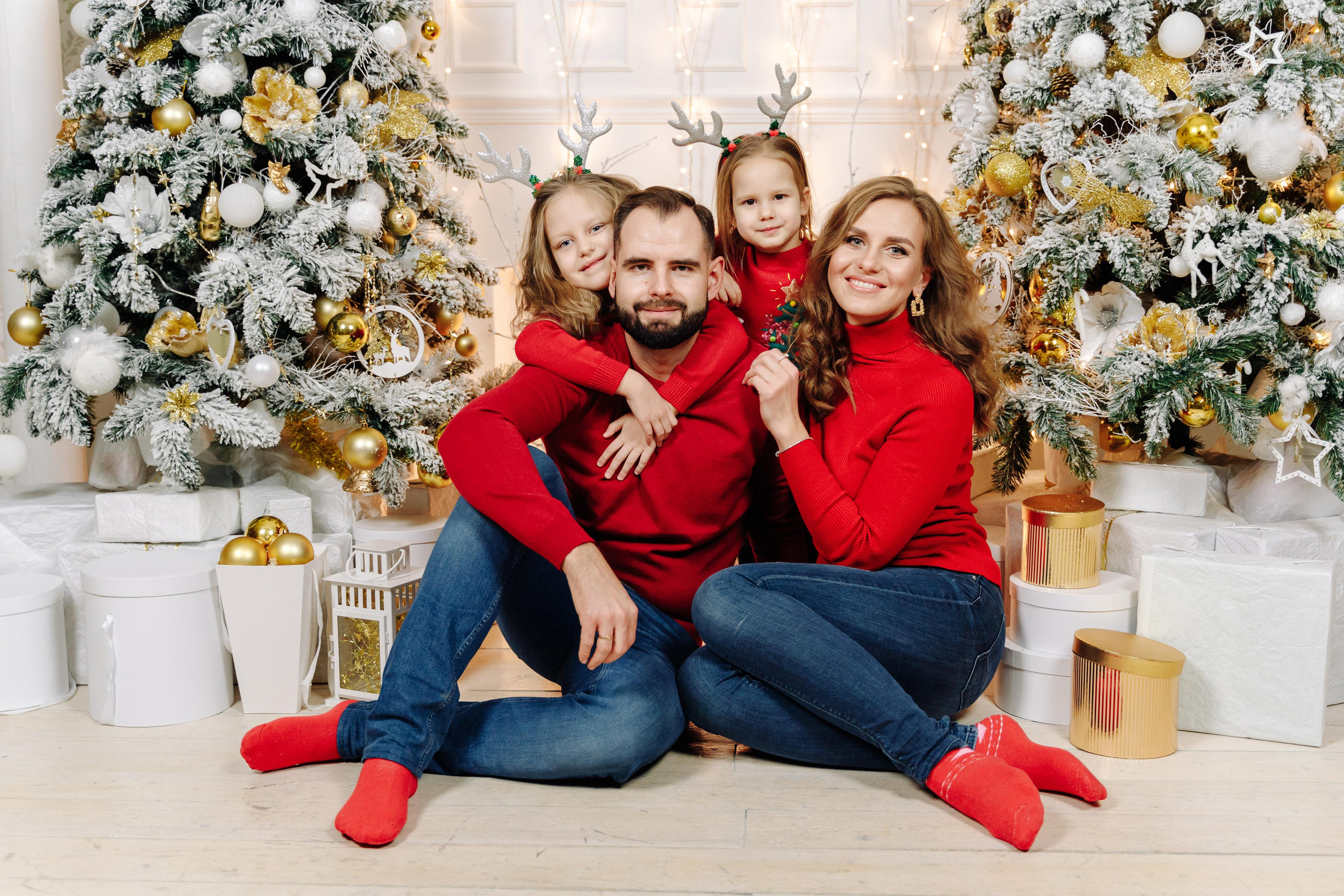 Новогоднее портфолио. Свадебный и семейный фотограф в Серпухове и Москве Павел Воробьев