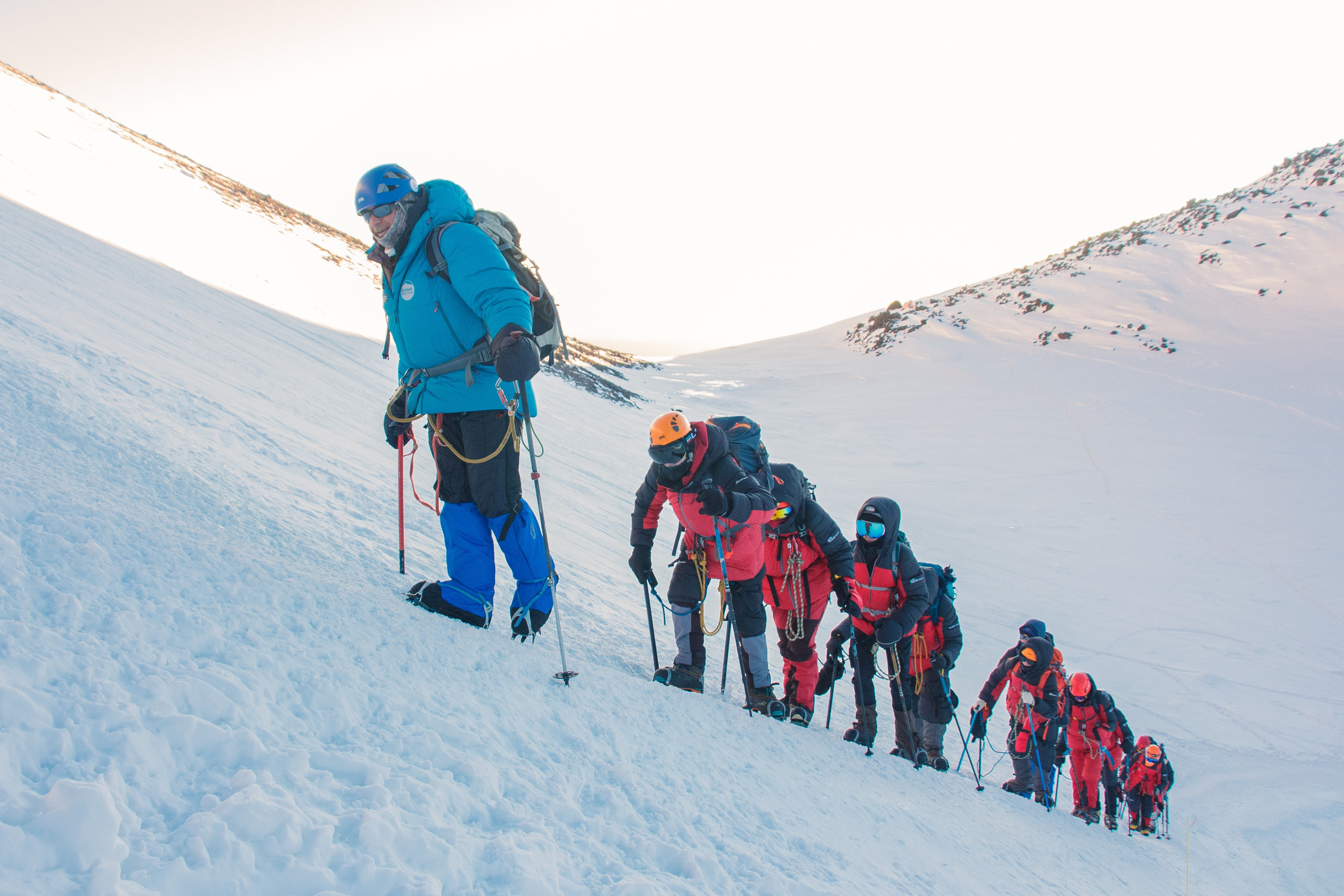 Восхождение на Эльбрус (пример съемки). Фотограф Котий Даниил