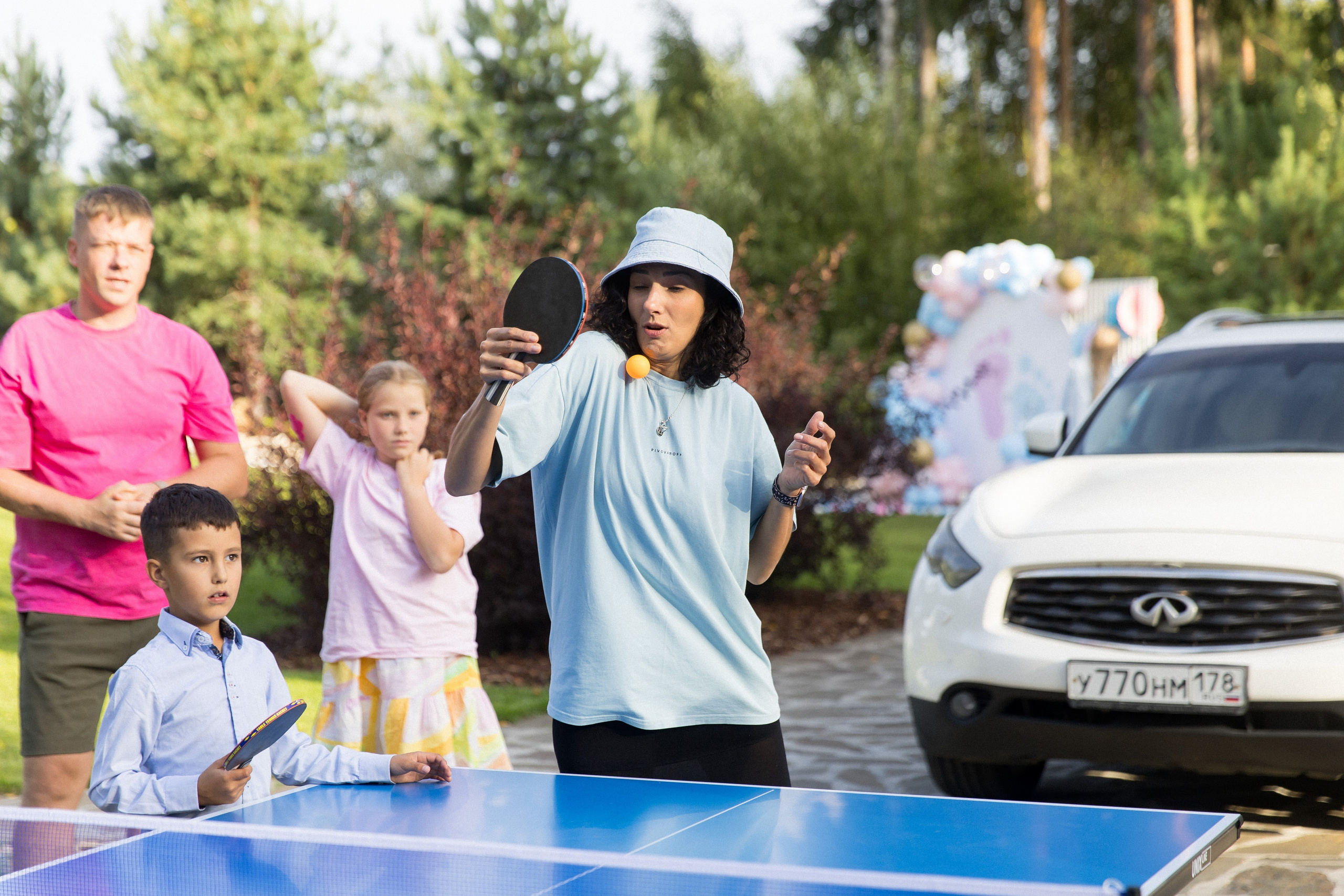 Гендер пати. Снимаю съемки