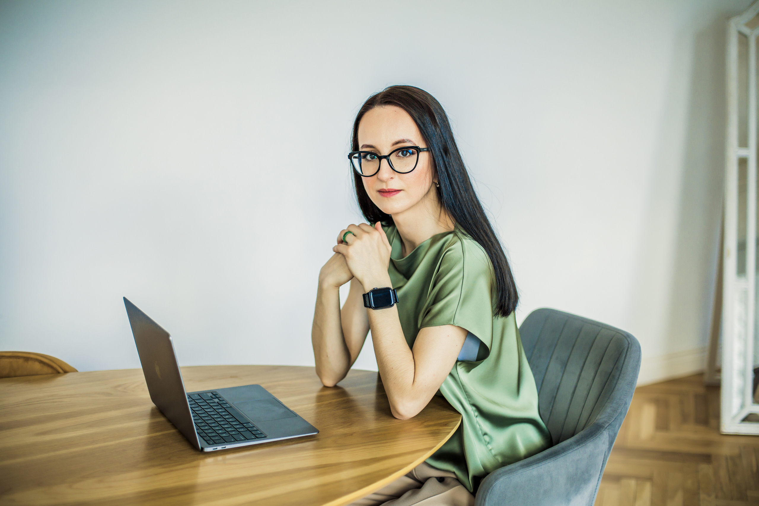 Женский деловой фотосет в Skypoint на Большой Конюшенной. Детский, свадебный и семейный фотограф Юлия Курбатова, Санкт-Петербург