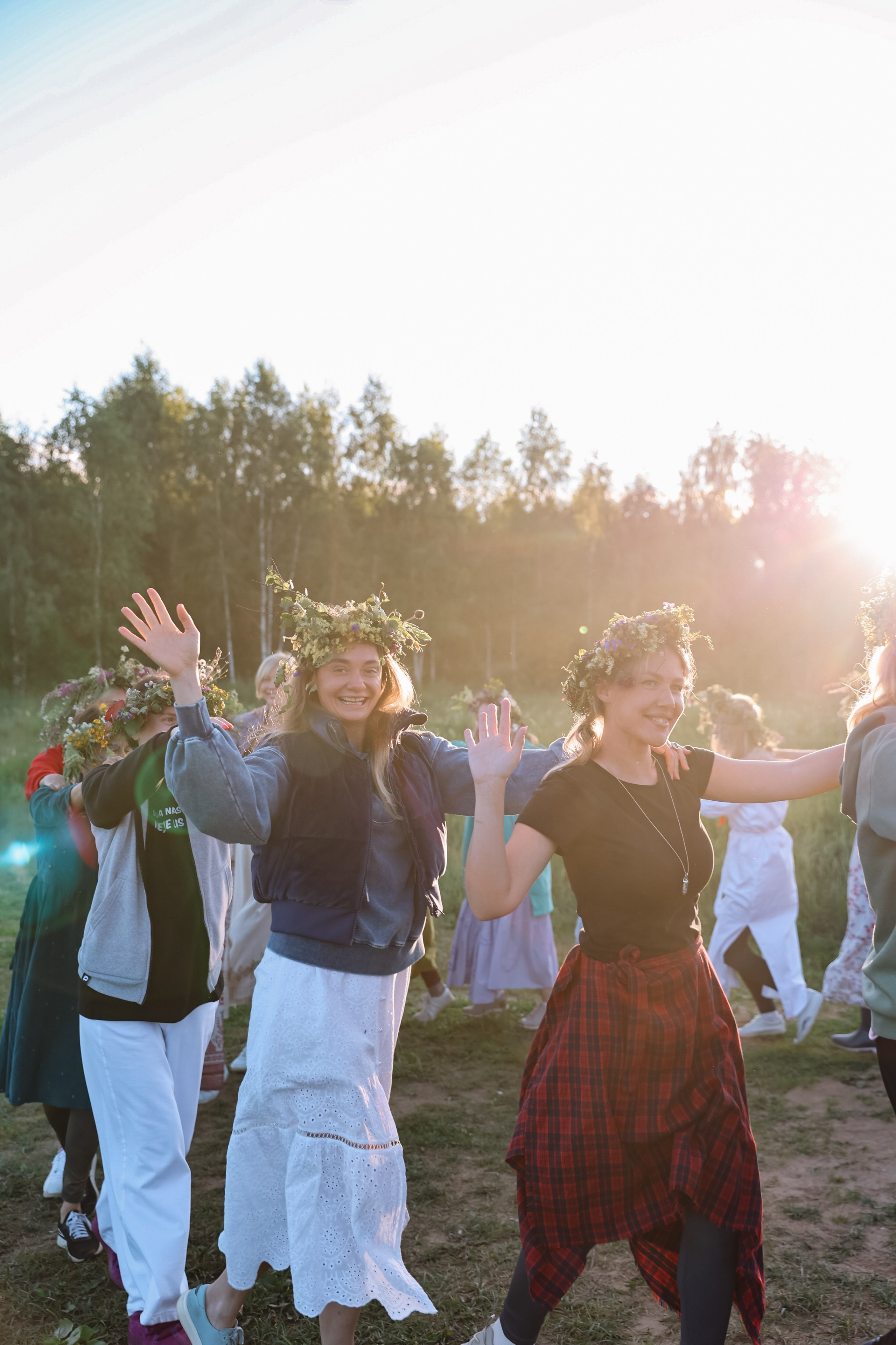 Йога-ретрит в Завидово на Иван Купалу. Фотограф и видеограф Анна Домашенко