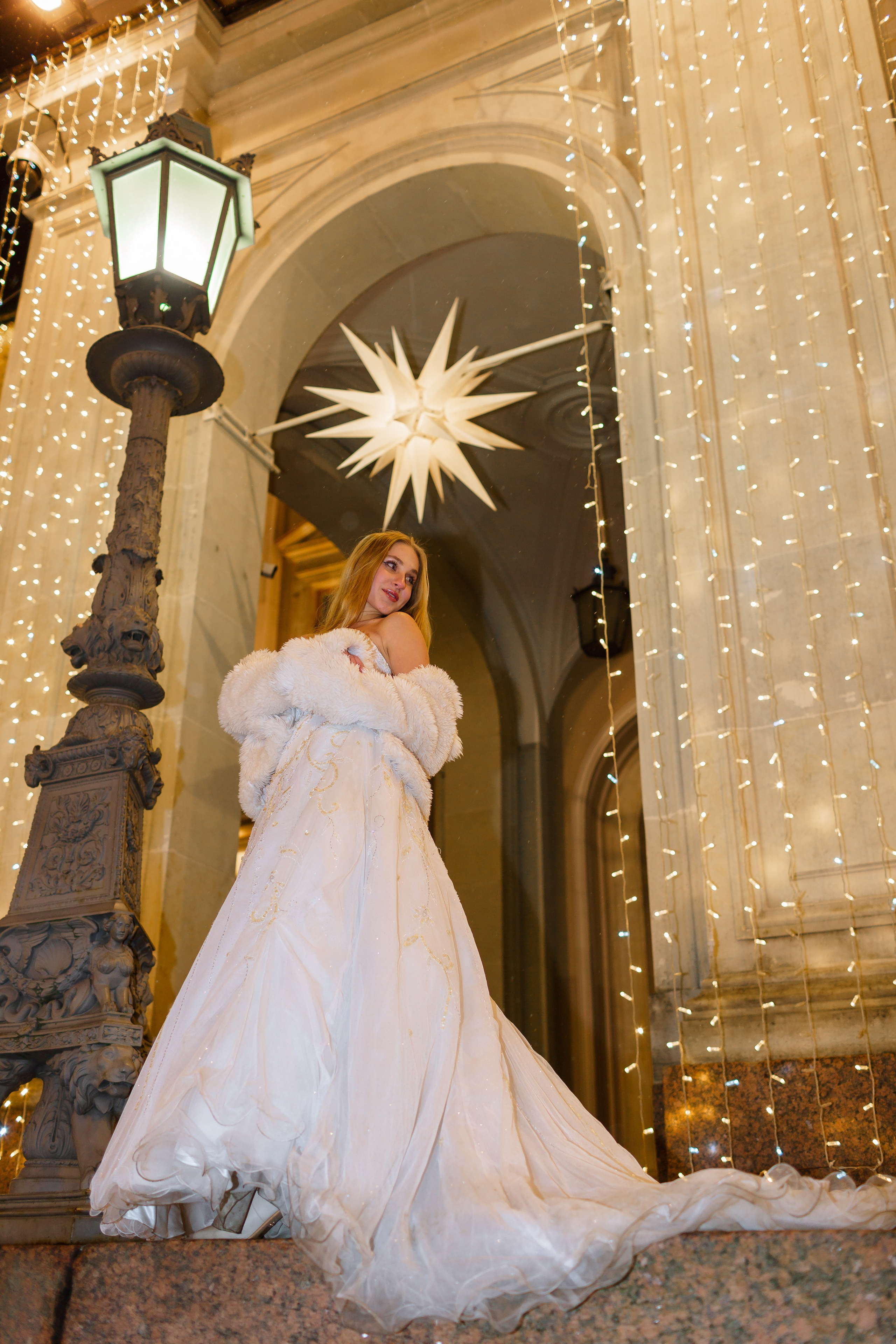 Прогулка по Новогоднему ночному Санкт- Петербургу. Свадебный и семейный фотограф Спб Бошман Ирина