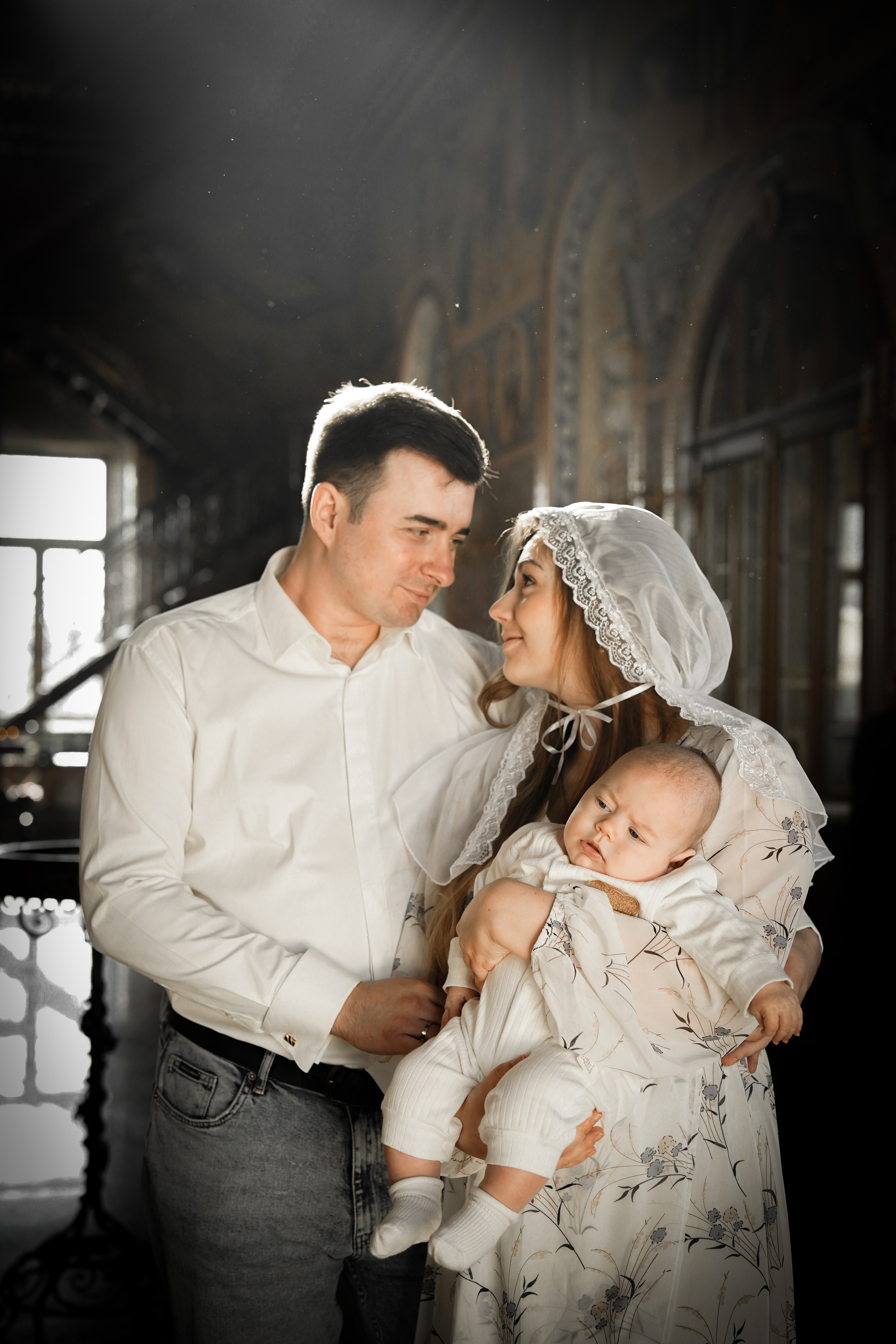 Крещение в Храме Георгия Всеволодовича.Нижний Новгород. Фотограф на крещение и венчание в Нижнем Новгороде.Свадебный Фотограф