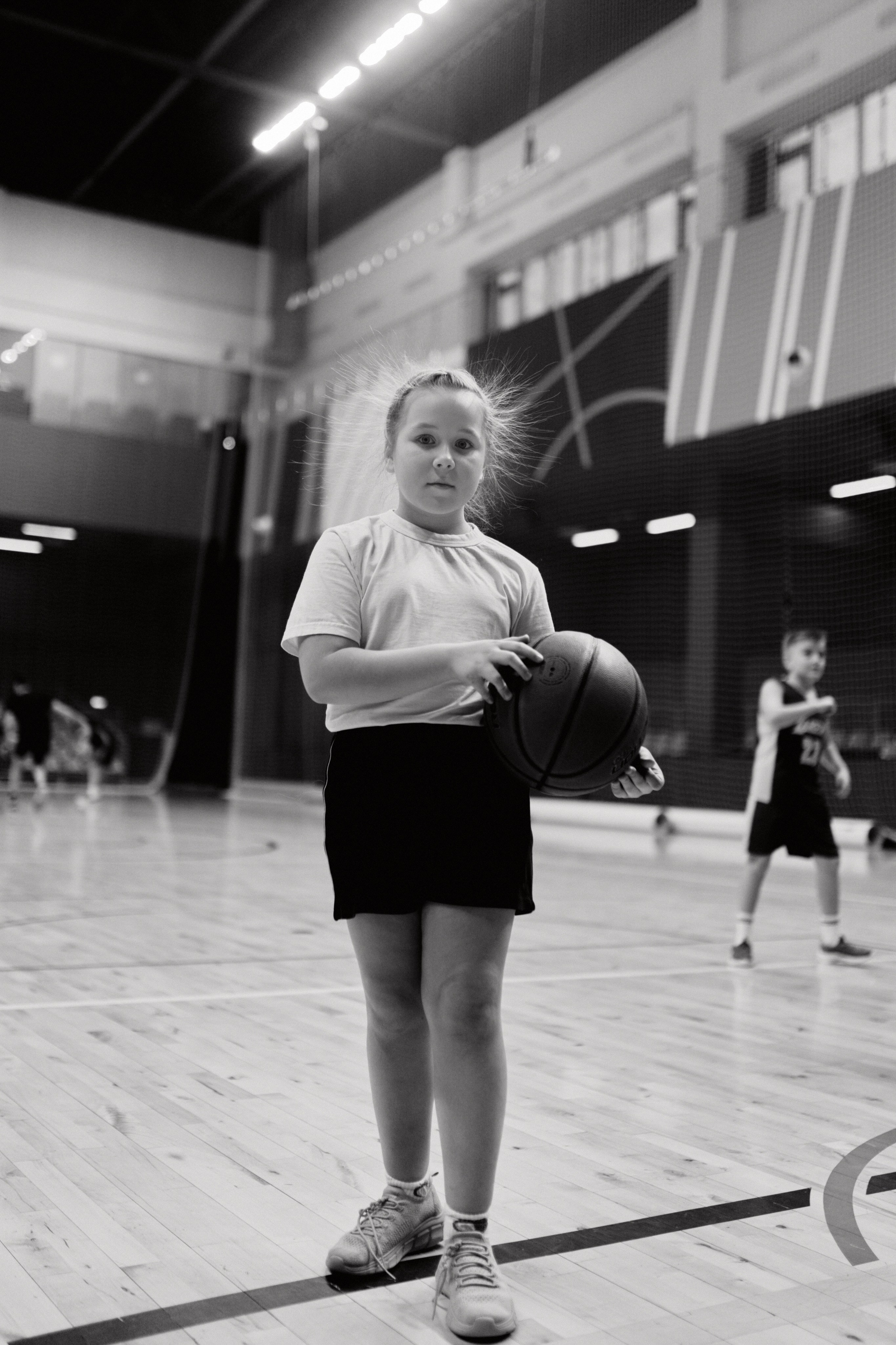 Новогодний баскетбол 2025. Детская лига. Евгений Бреча. Коммерческий и бэкстейдж фотограф в Москве