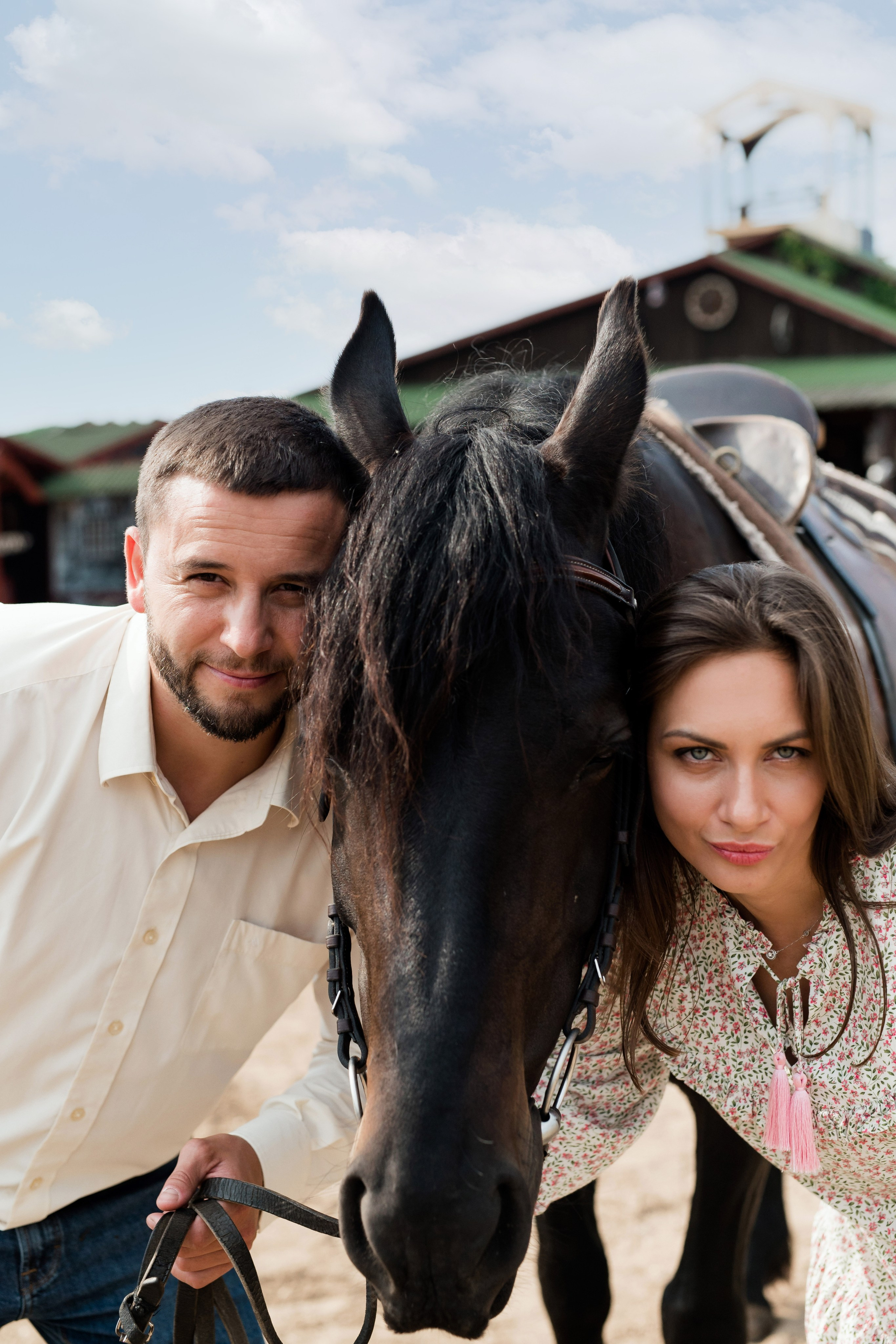 На конюшне. Семейный и контент фотограф